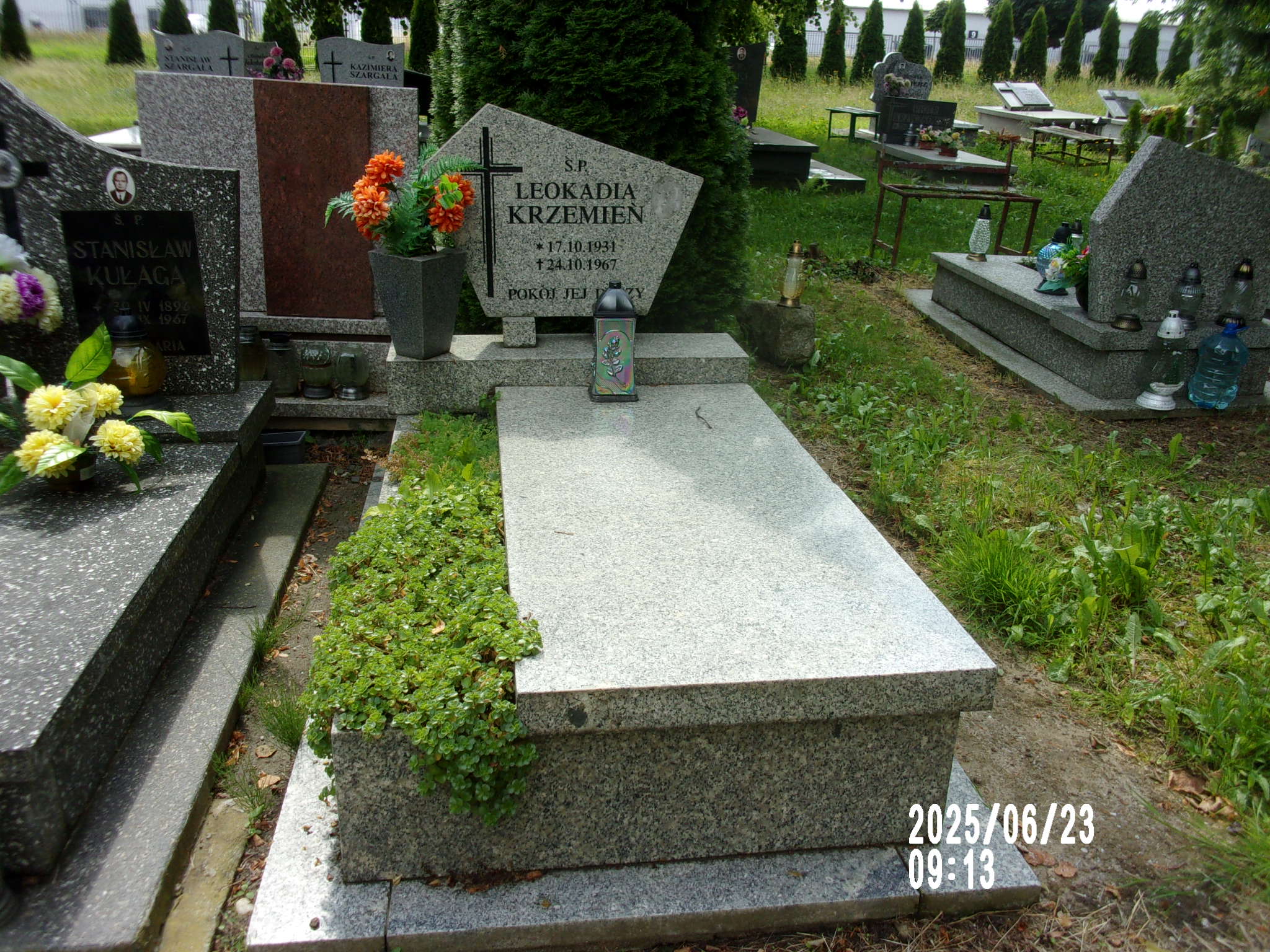 Zdjęcie grobu Leokadia Krzemień