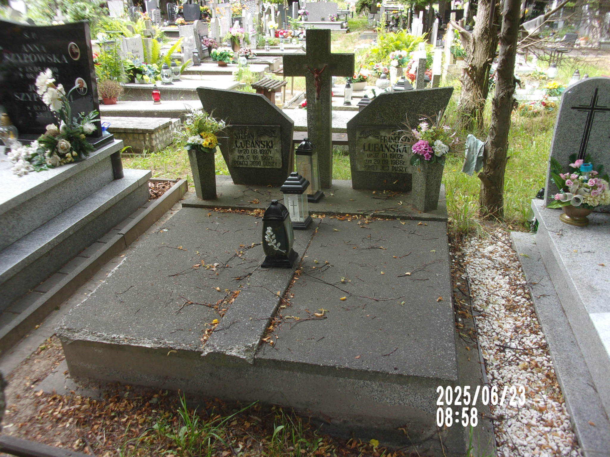Zdjęcie grobu Stefan Lubański