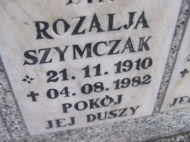 Rozalia Szymczak 1910 Zgorzelec - Grobonet - Wyszukiwarka osób pochowanych