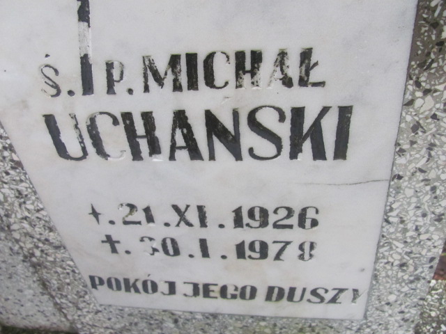 Michał Uchański 1926 Zgorzelec - Grobonet - Wyszukiwarka osób pochowanych