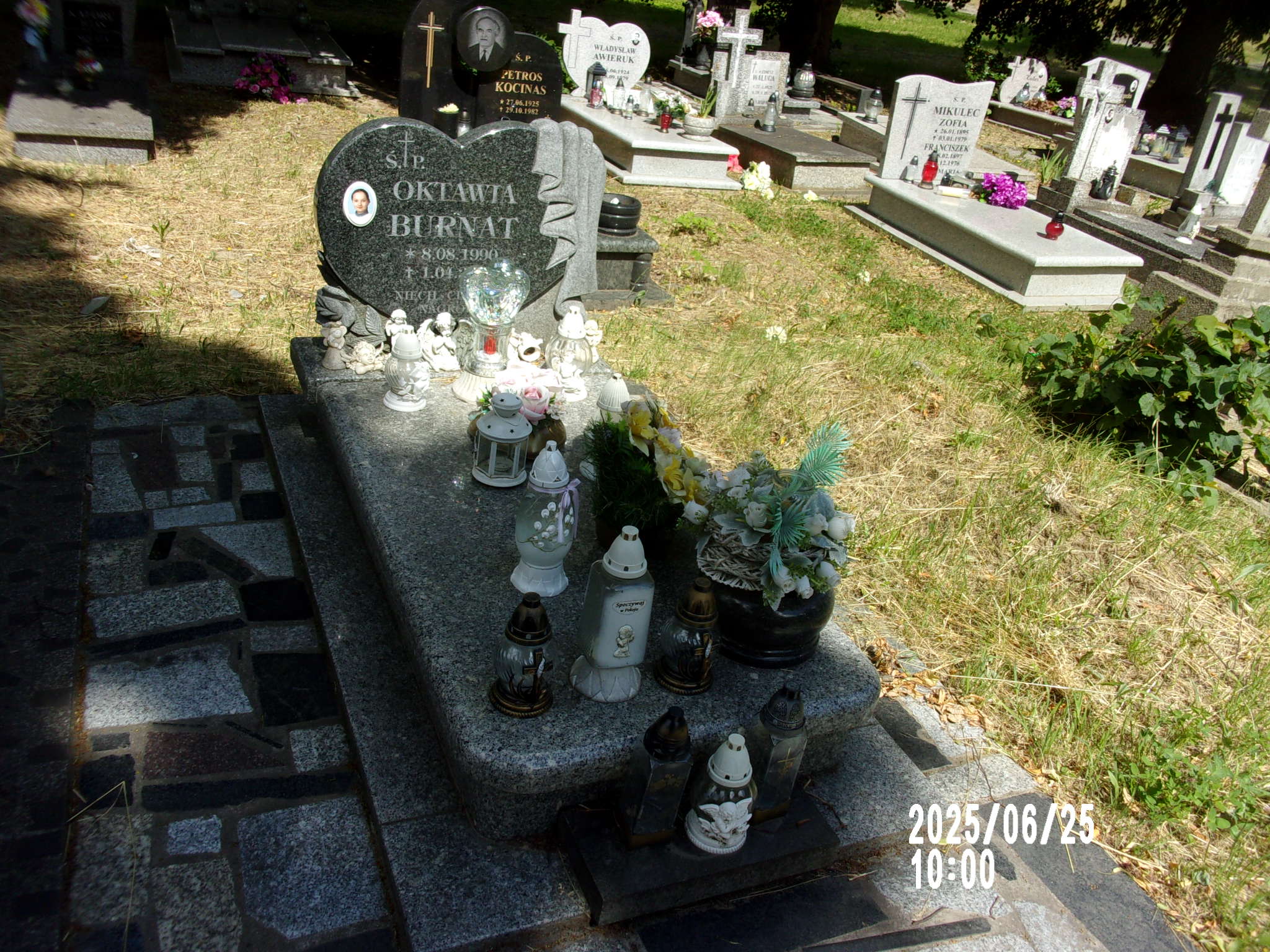 Oktawia Burnat 1990 Zgorzelec - Grobonet - Wyszukiwarka osób pochowanych
