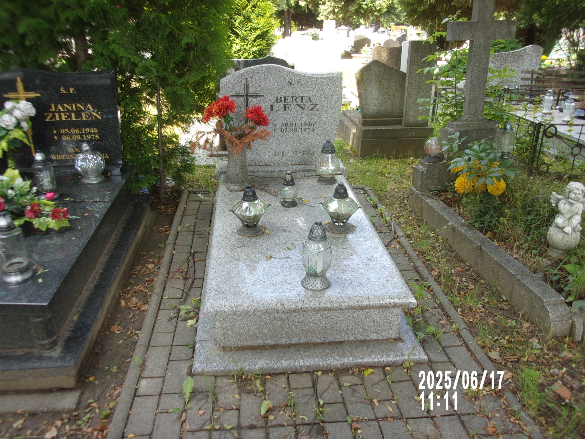 Berta Lenz 1906 Zgorzelec - Grobonet - Wyszukiwarka osób pochowanych