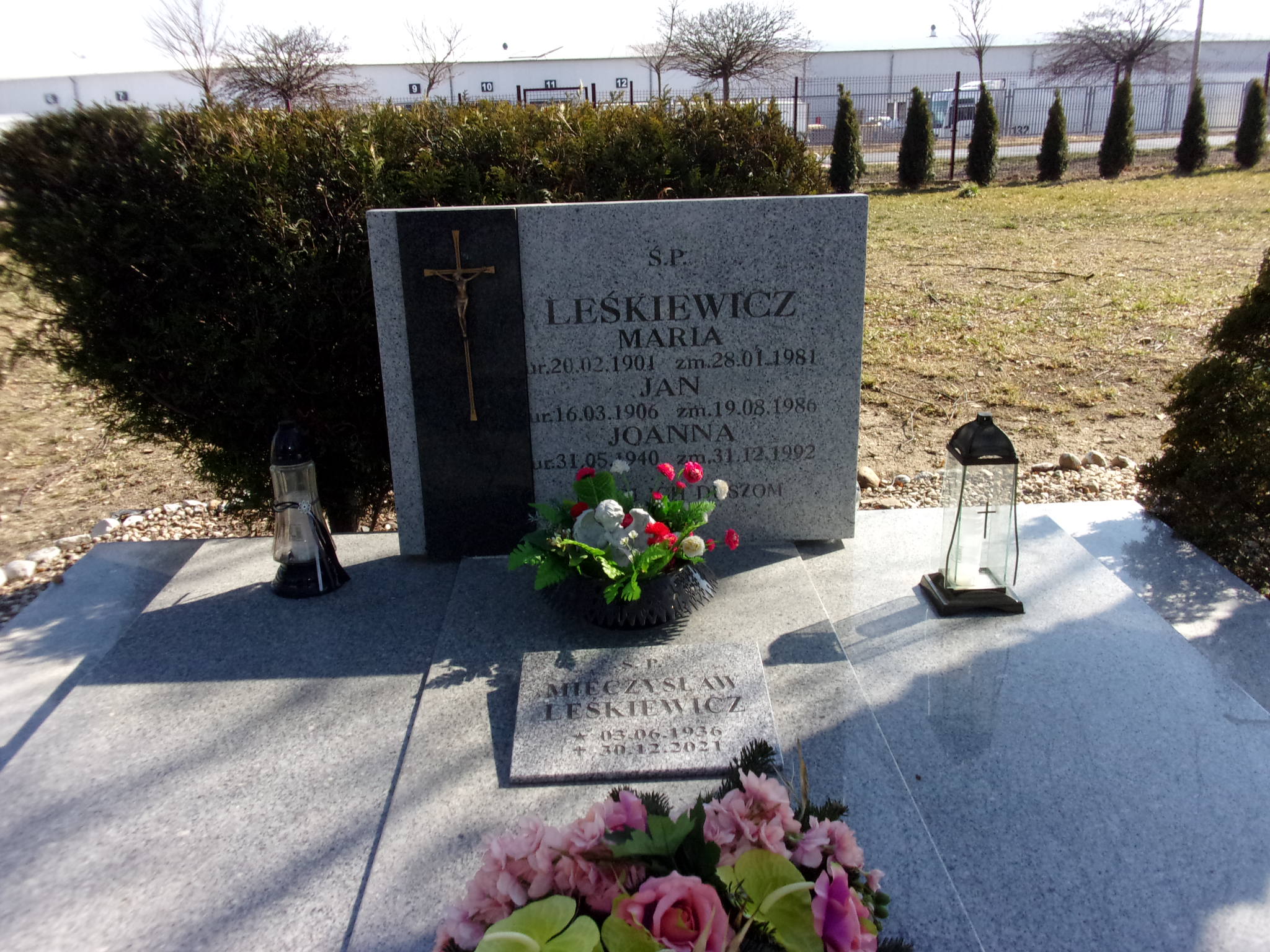 Joanna Leśkiewicz 1940 Zgorzelec - Grobonet - Wyszukiwarka osób pochowanych