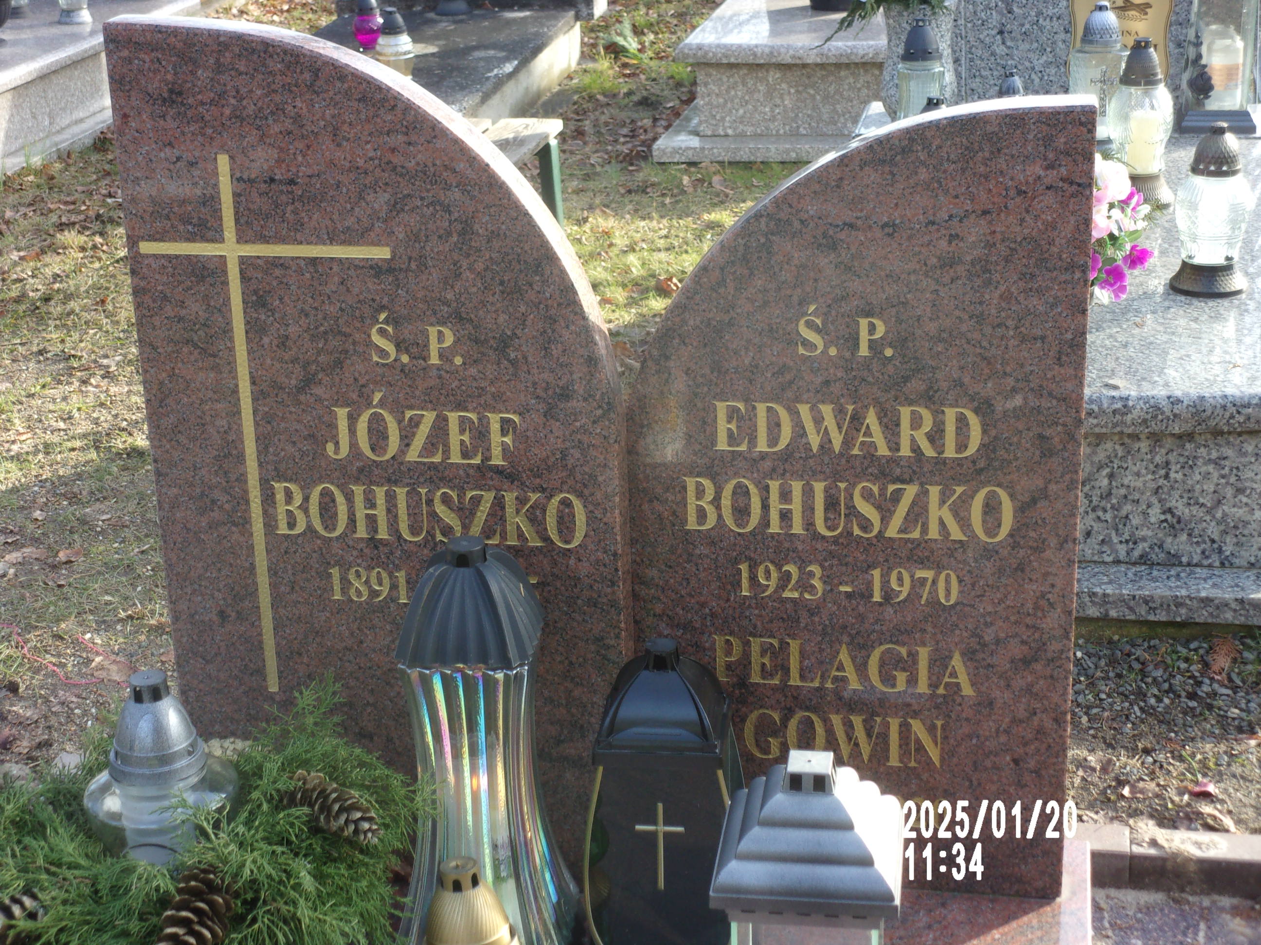 Józef Bohuszko 1891 Zgorzelec - Grobonet - Wyszukiwarka osób pochowanych