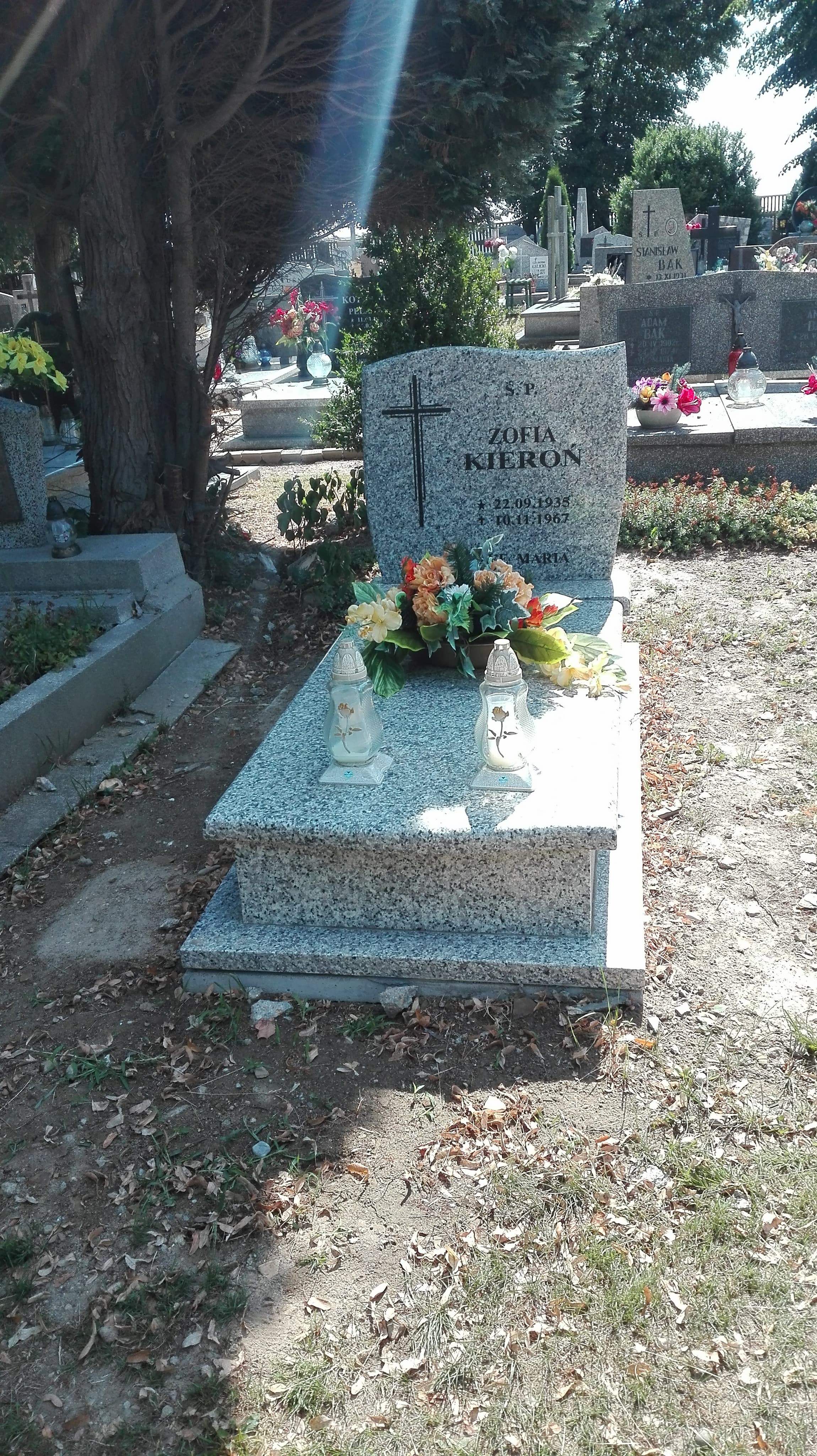 Zdjęcie grobu Zofia Kieroń