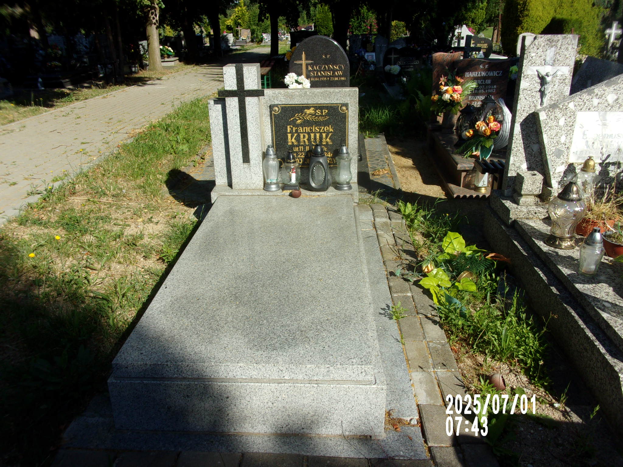 Franciszek Kruk 1920 Zgorzelec - Grobonet - Wyszukiwarka osób pochowanych