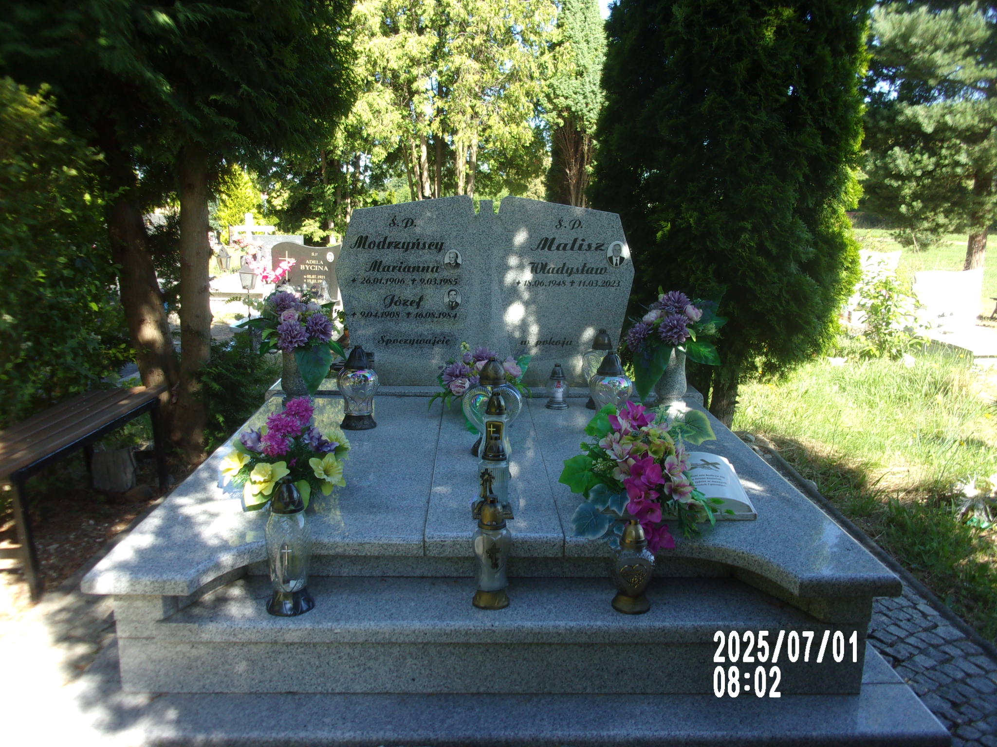 Grób Marianna Modrzyńska