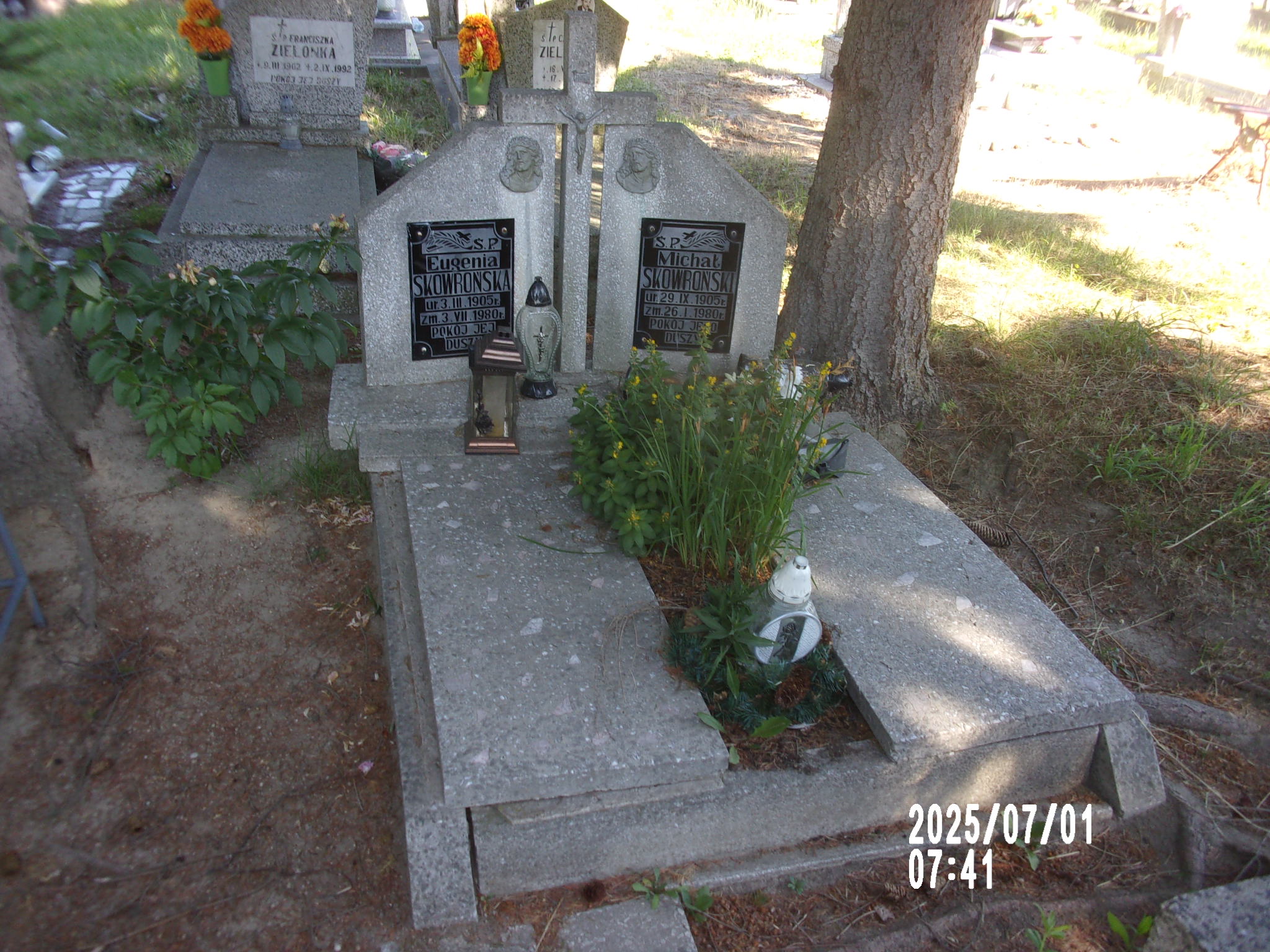Grób Michał Skowroński