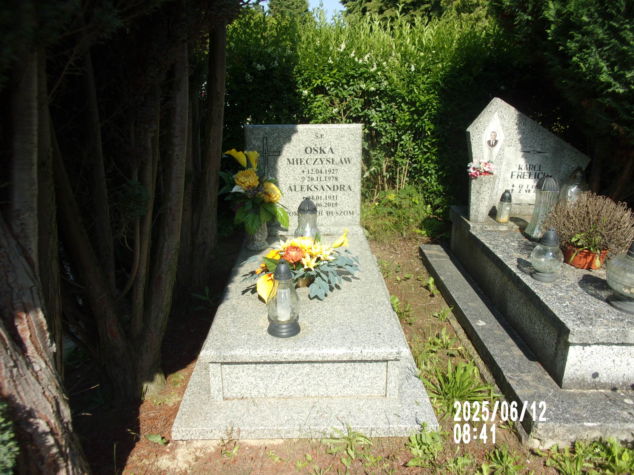 Grób Włodzimierz Ośka