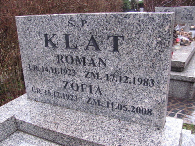 Zofia Klat 1923 Zgorzelec - Grobonet - Wyszukiwarka osób pochowanych