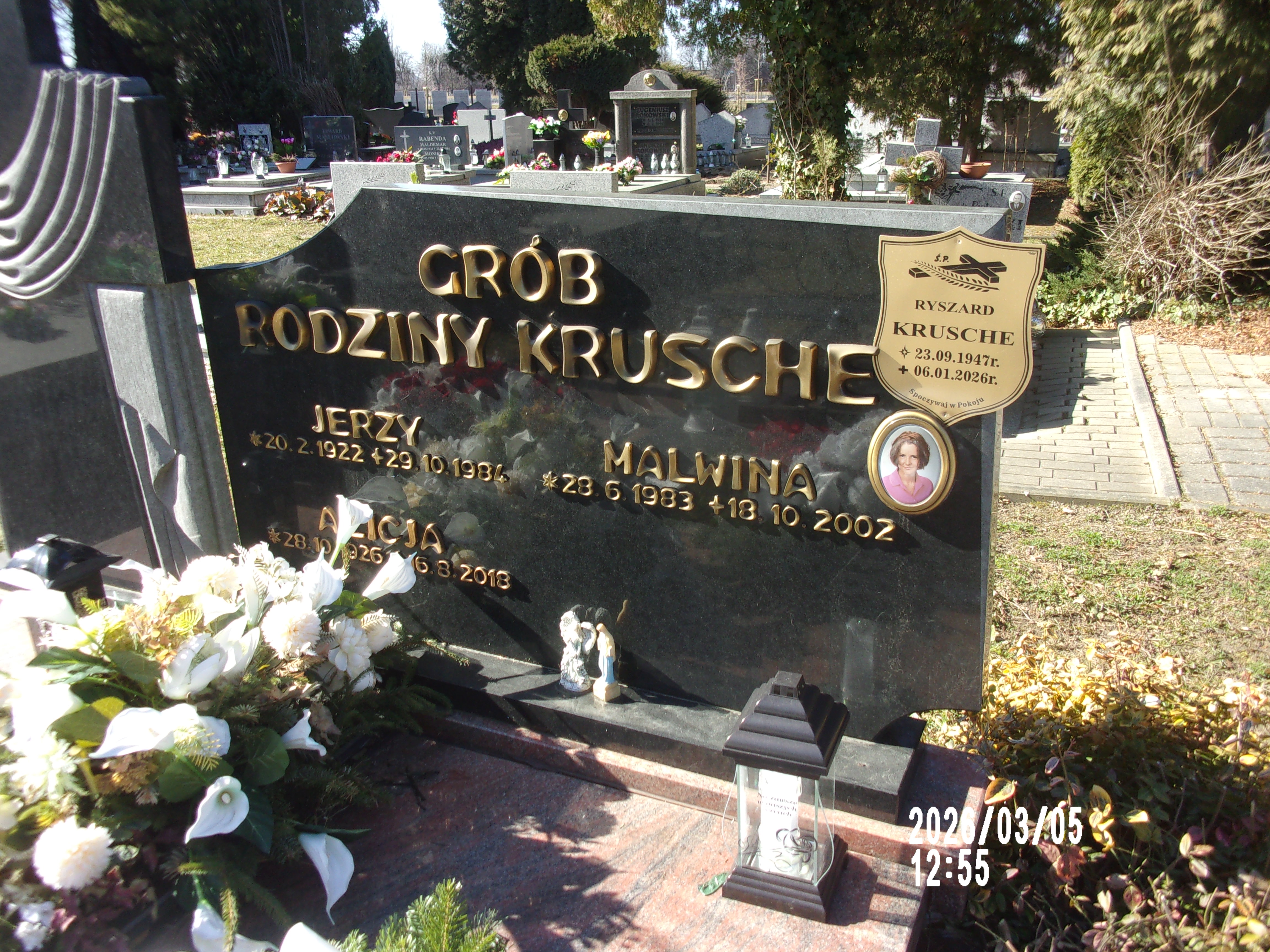 Ryszard Krusche 1947 Zgorzelec - Grobonet - Wyszukiwarka osób pochowanych