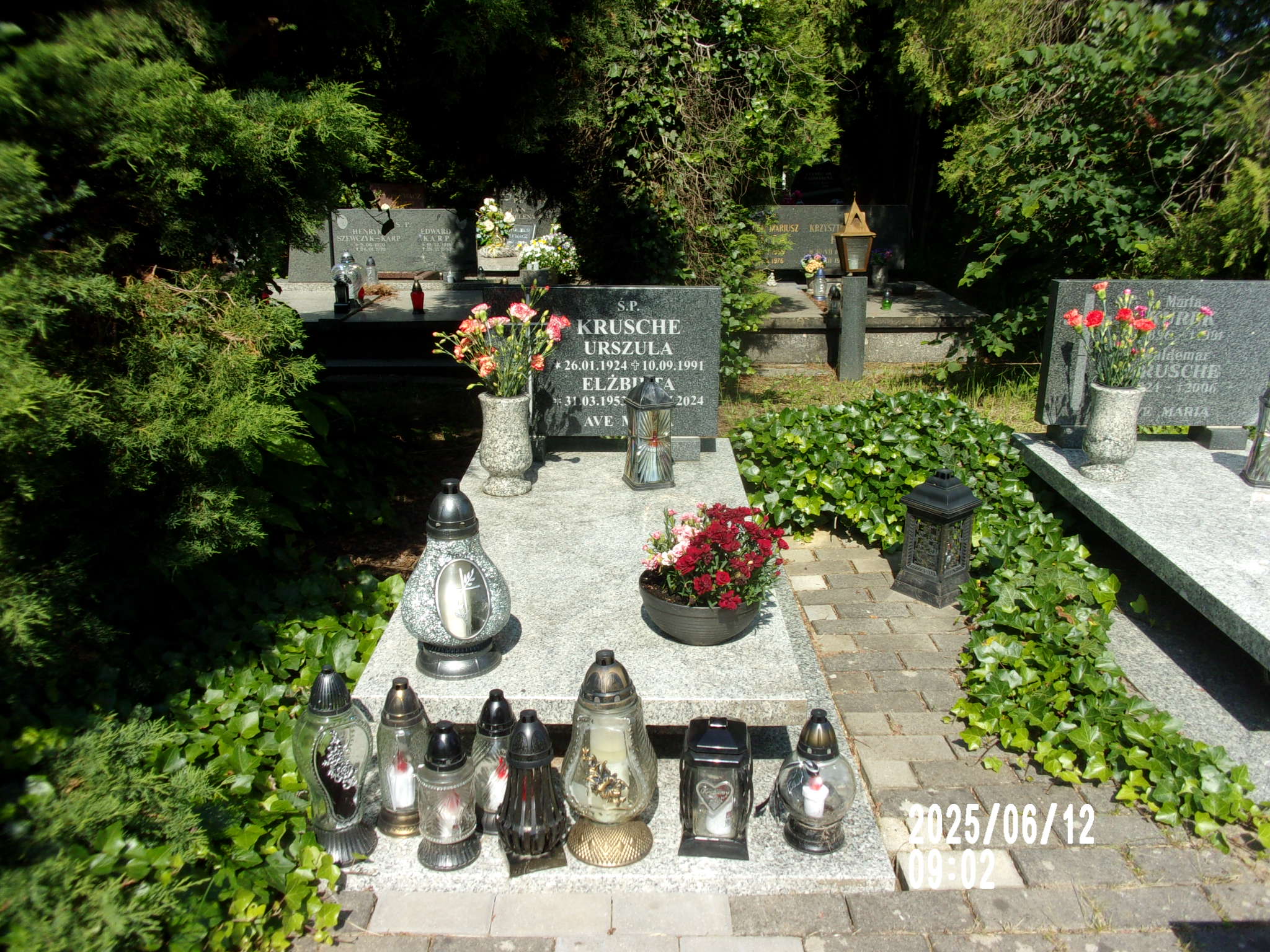 Grób Urszula Krusche