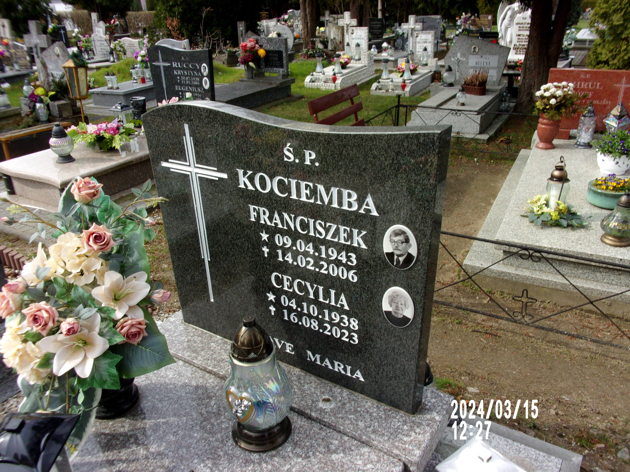 Cecylia Kociemba 1938 Zgorzelec - Grobonet - Wyszukiwarka osób pochowanych
