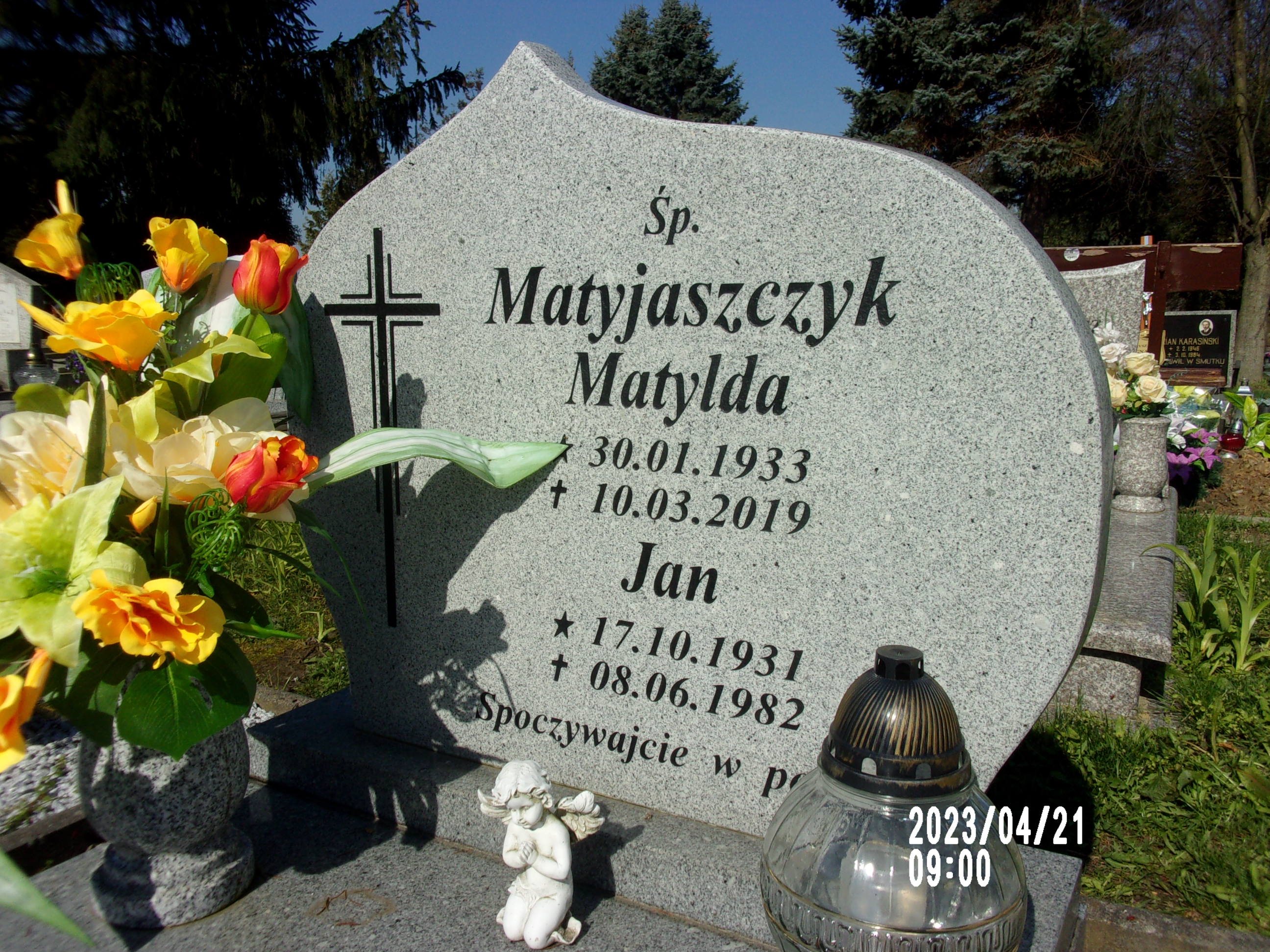 Matylda Matyjaszczyk 1933 Zgorzelec - Grobonet - Wyszukiwarka osób pochowanych