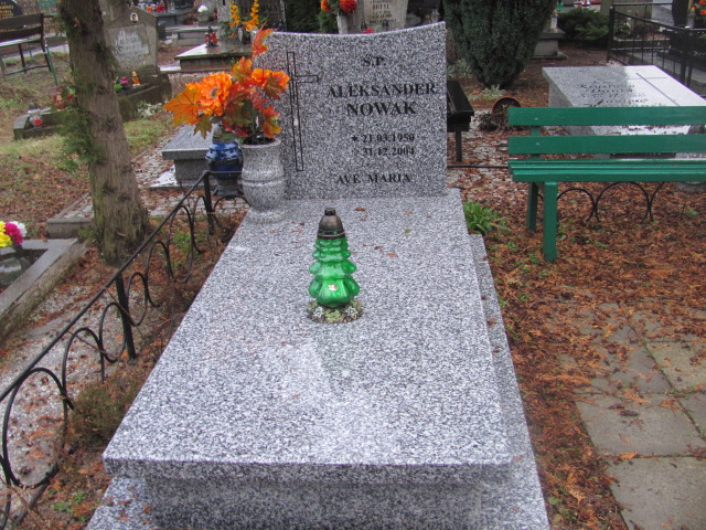 Grób Aleksander Marian Nowak