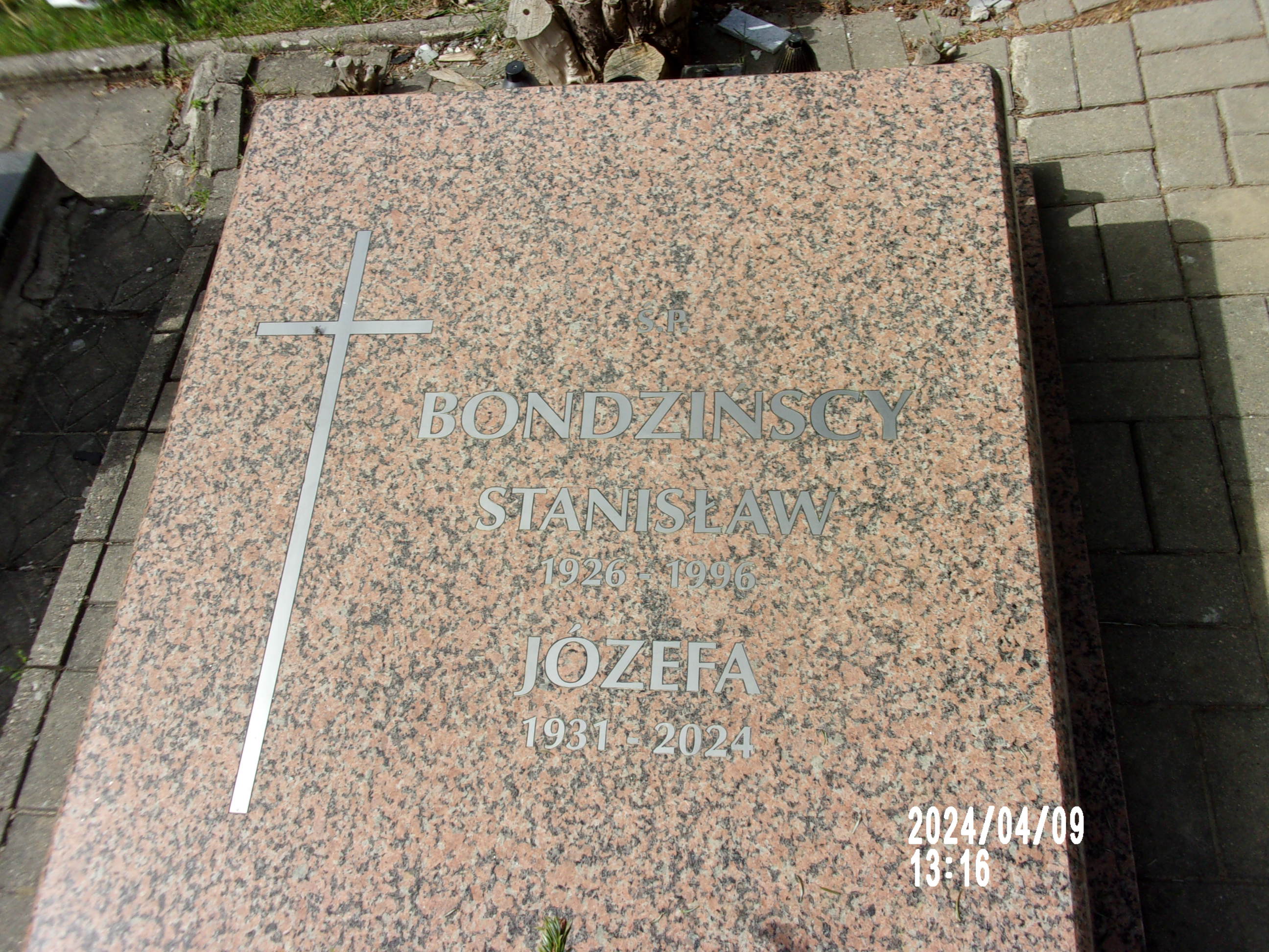 Józefa Bondzińska 1931 Zgorzelec - Grobonet - Wyszukiwarka osób pochowanych