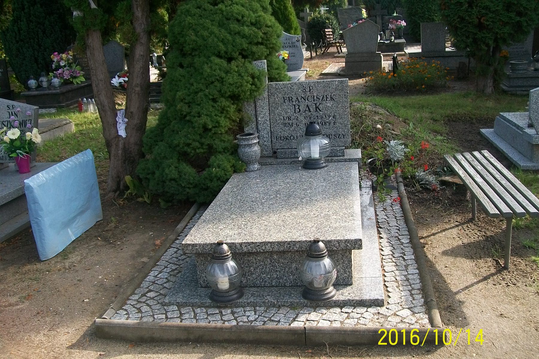 Grób Franciszek Bąk