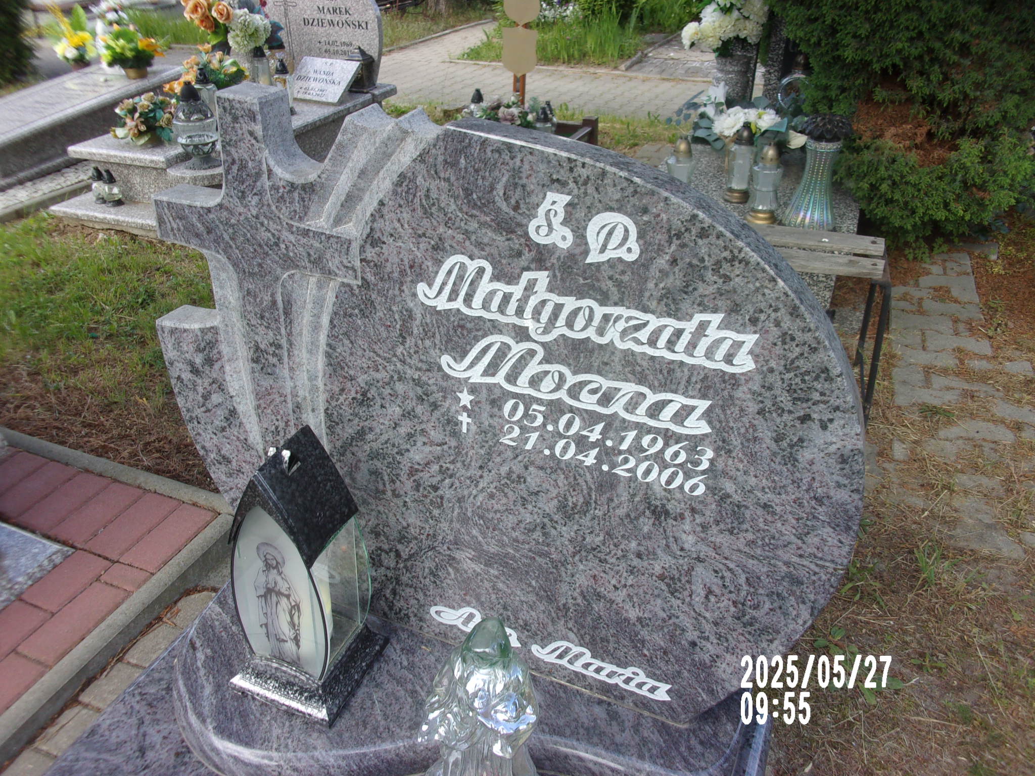 Małgorzata Mocna 1963 Zgorzelec - Grobonet - Wyszukiwarka osób pochowanych