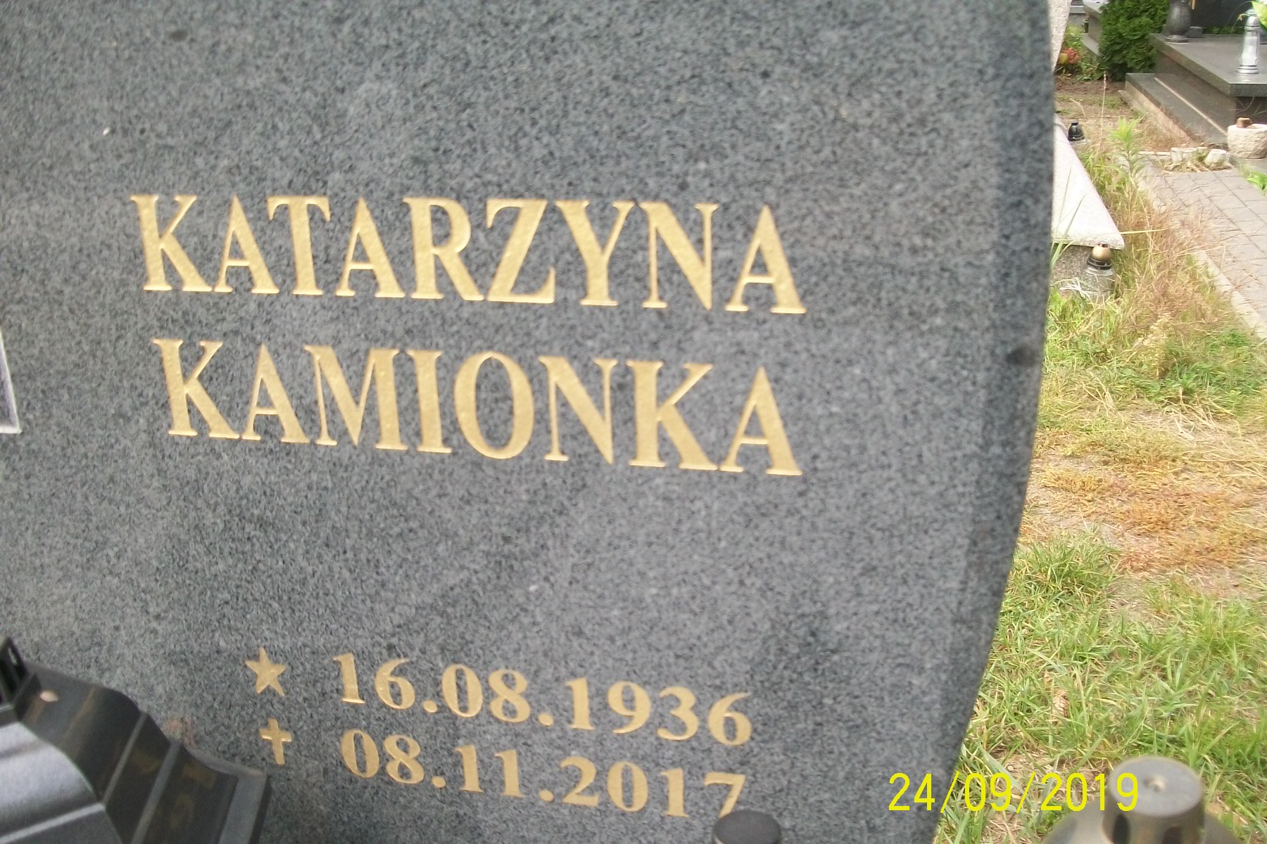 Katarzyna Kamionka 1936 Zgorzelec - Grobonet - Wyszukiwarka osób pochowanych
