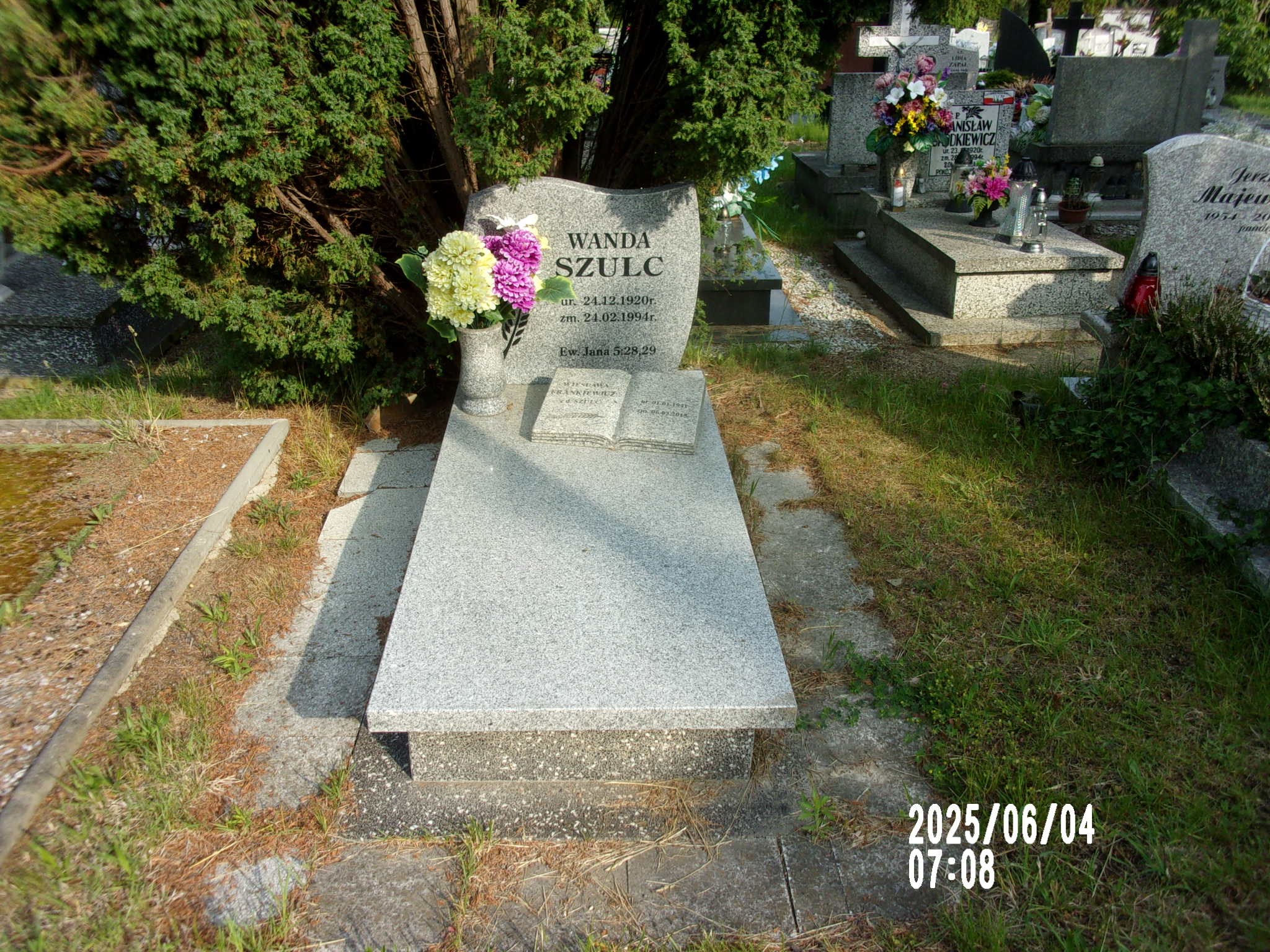 Grób Wanda Lampkowska