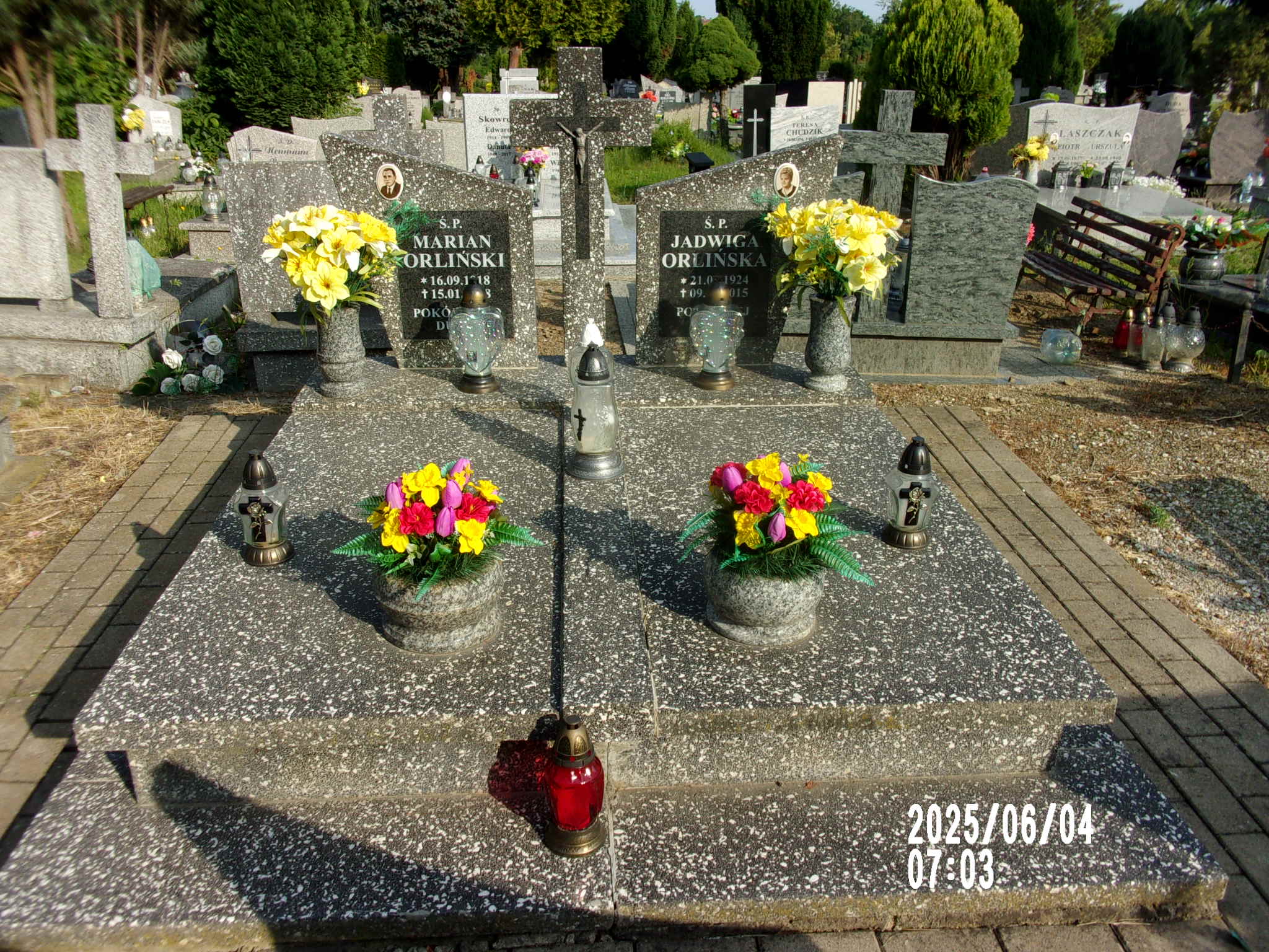 Grób Jadwiga Orlińska