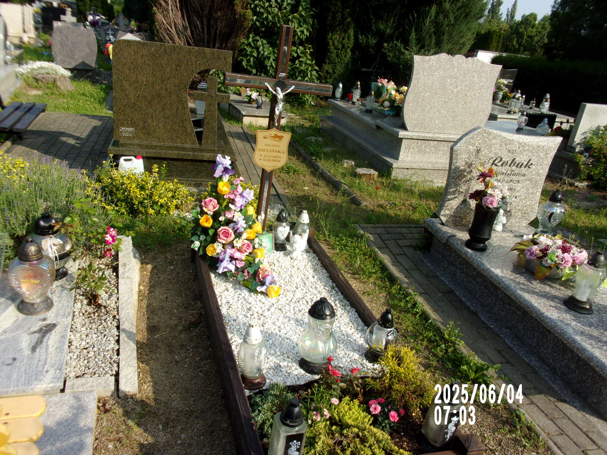 Jolanta Zielińska 1957 Zgorzelec - Grobonet - Wyszukiwarka osób pochowanych