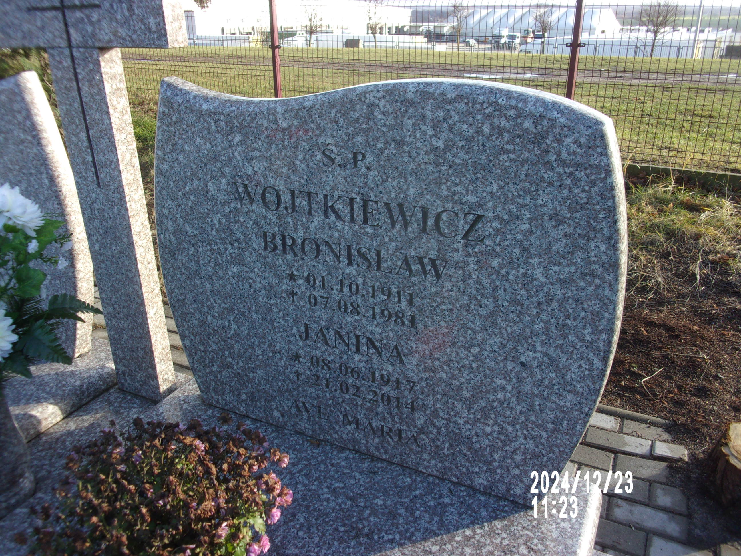 Janina Wojtkiewicz 1917 Zgorzelec - Grobonet - Wyszukiwarka osób pochowanych