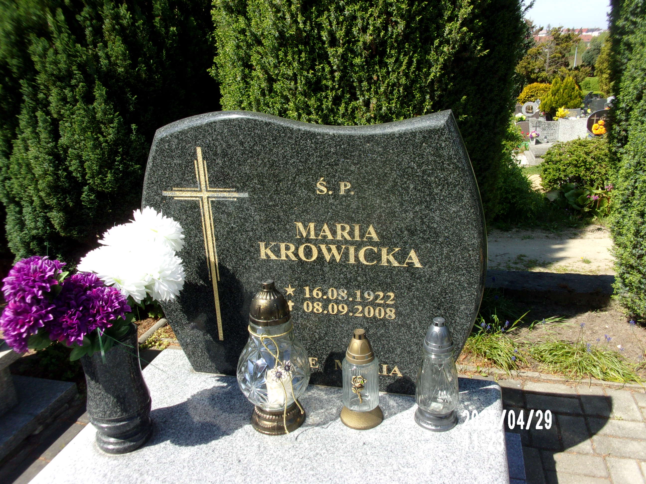 Maria Krowicka 1922 Zgorzelec - Grobonet - Wyszukiwarka osób pochowanych