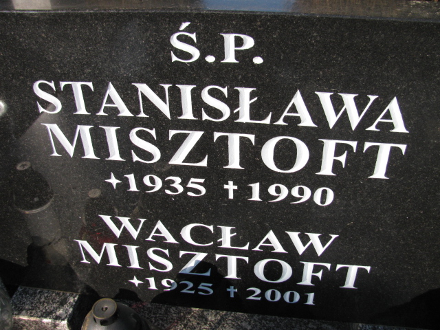 Stanisława Misztoft 1935 Zgorzelec - Grobonet - Wyszukiwarka osób pochowanych