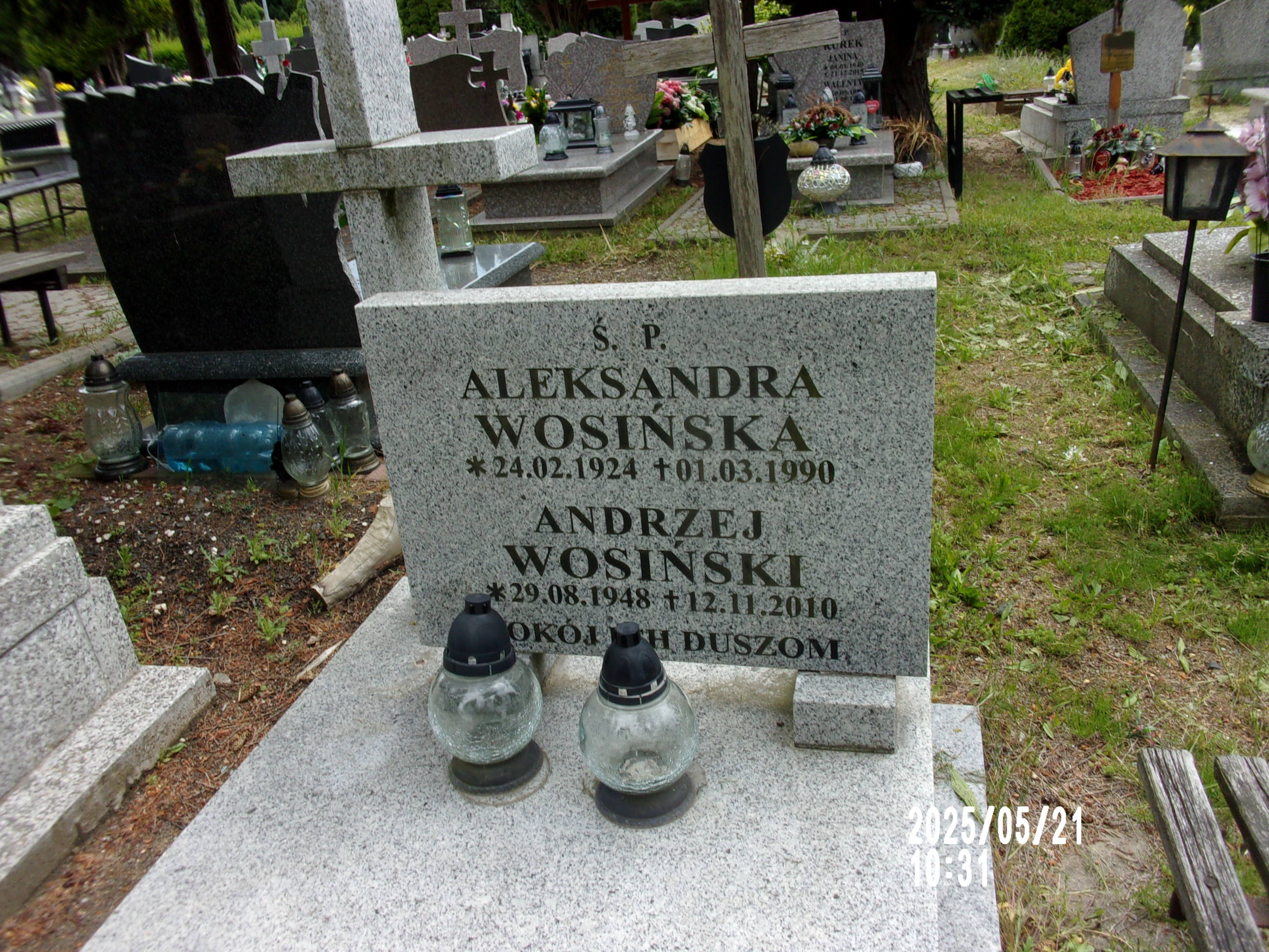 Aleksandra Wosińska 1924 Zgorzelec - Grobonet - Wyszukiwarka osób pochowanych