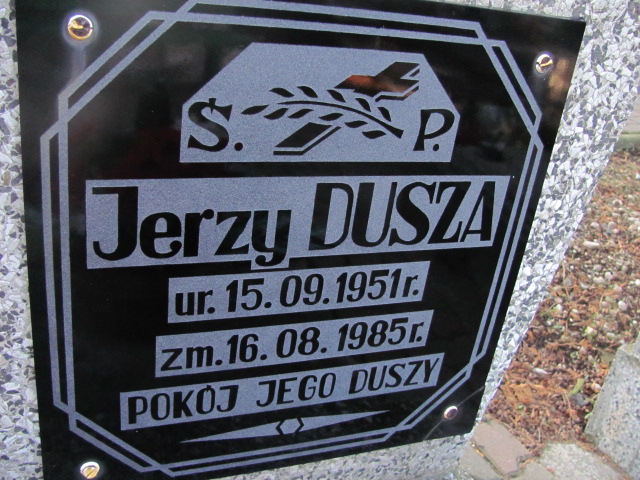 Jerzy Dusza 1951 Zgorzelec - Grobonet - Wyszukiwarka osób pochowanych