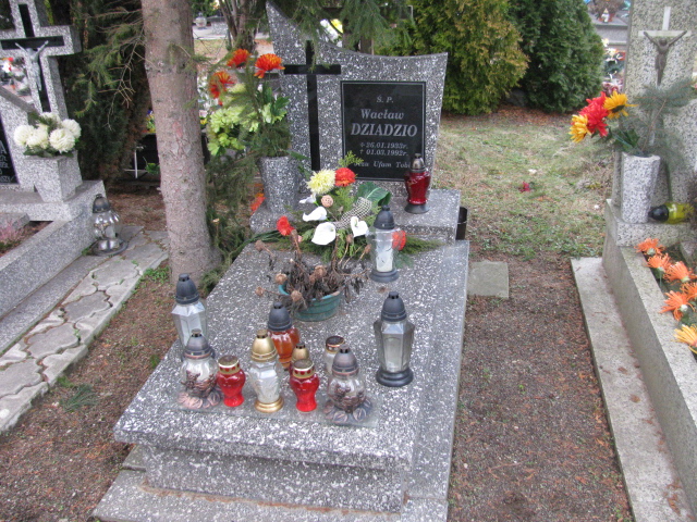 Grób Wacław Dziadzio