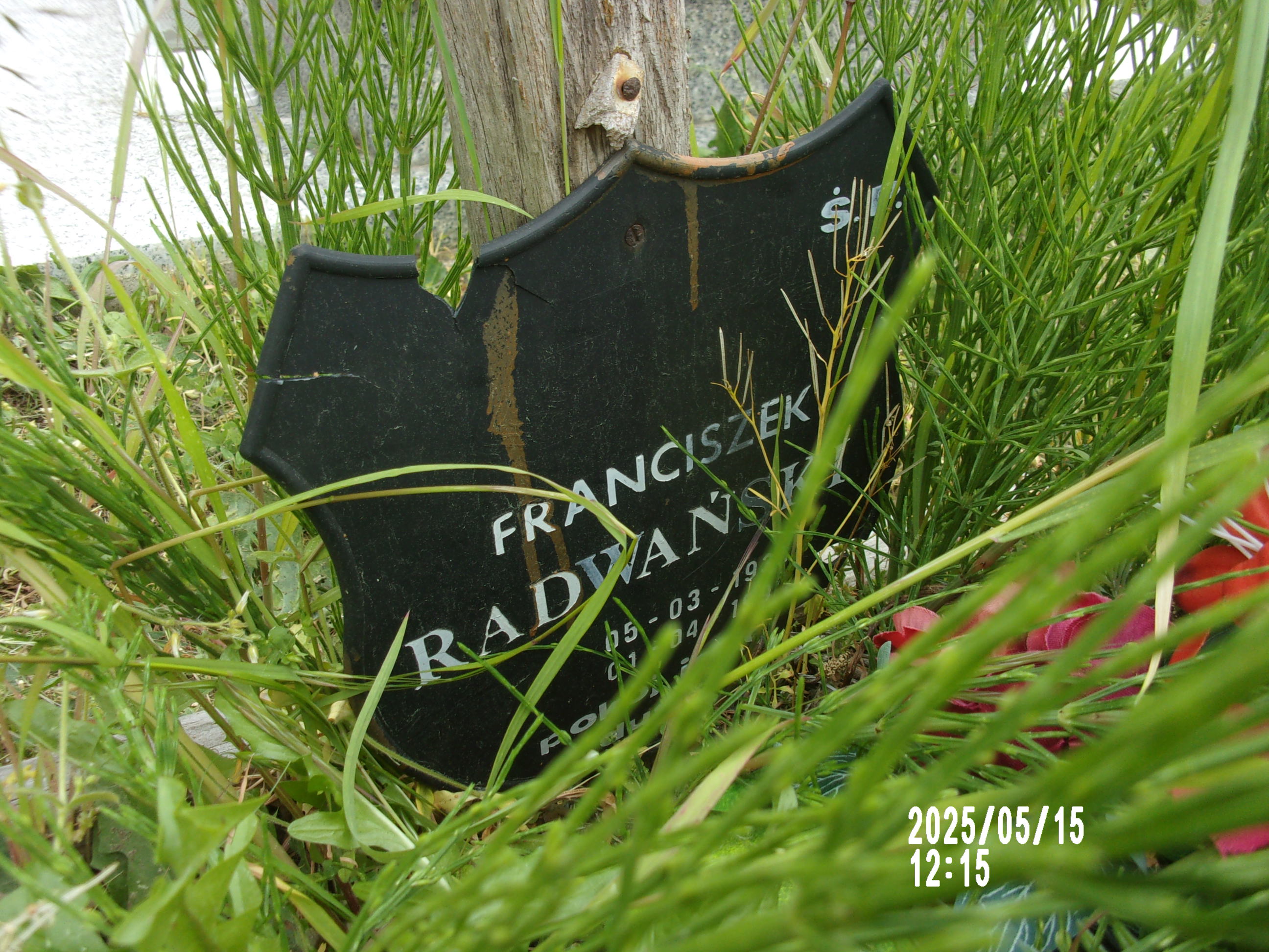 Franciszek Radwański 1933 Zgorzelec - Grobonet - Wyszukiwarka osób pochowanych