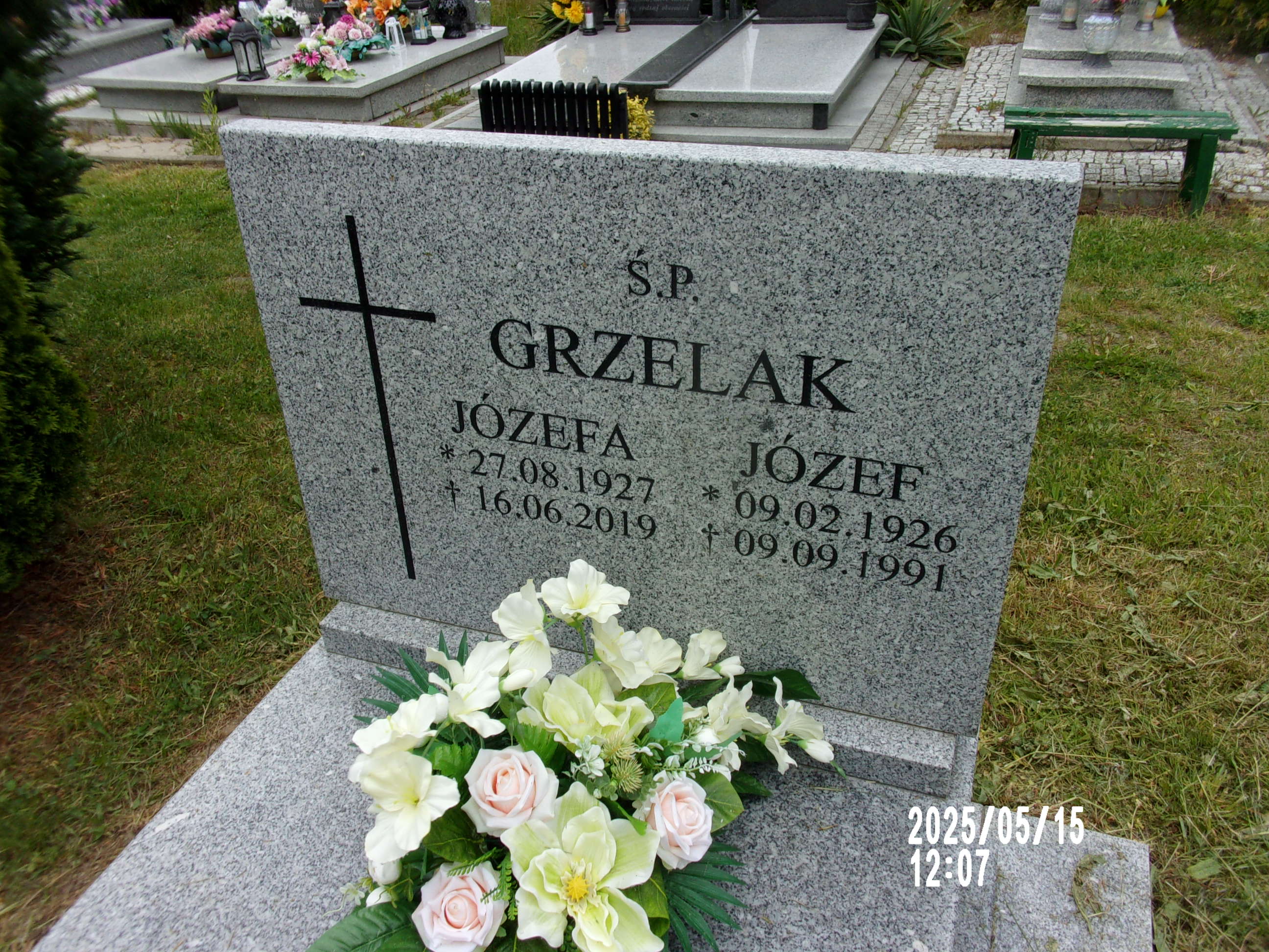 Józefa Grzelak 1927 Zgorzelec - Grobonet - Wyszukiwarka osób pochowanych