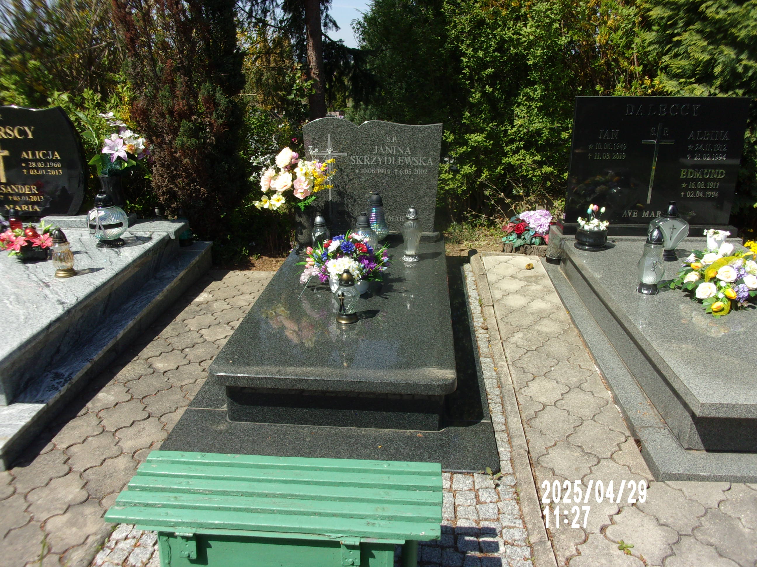 Grób Janina Skrzydlewska