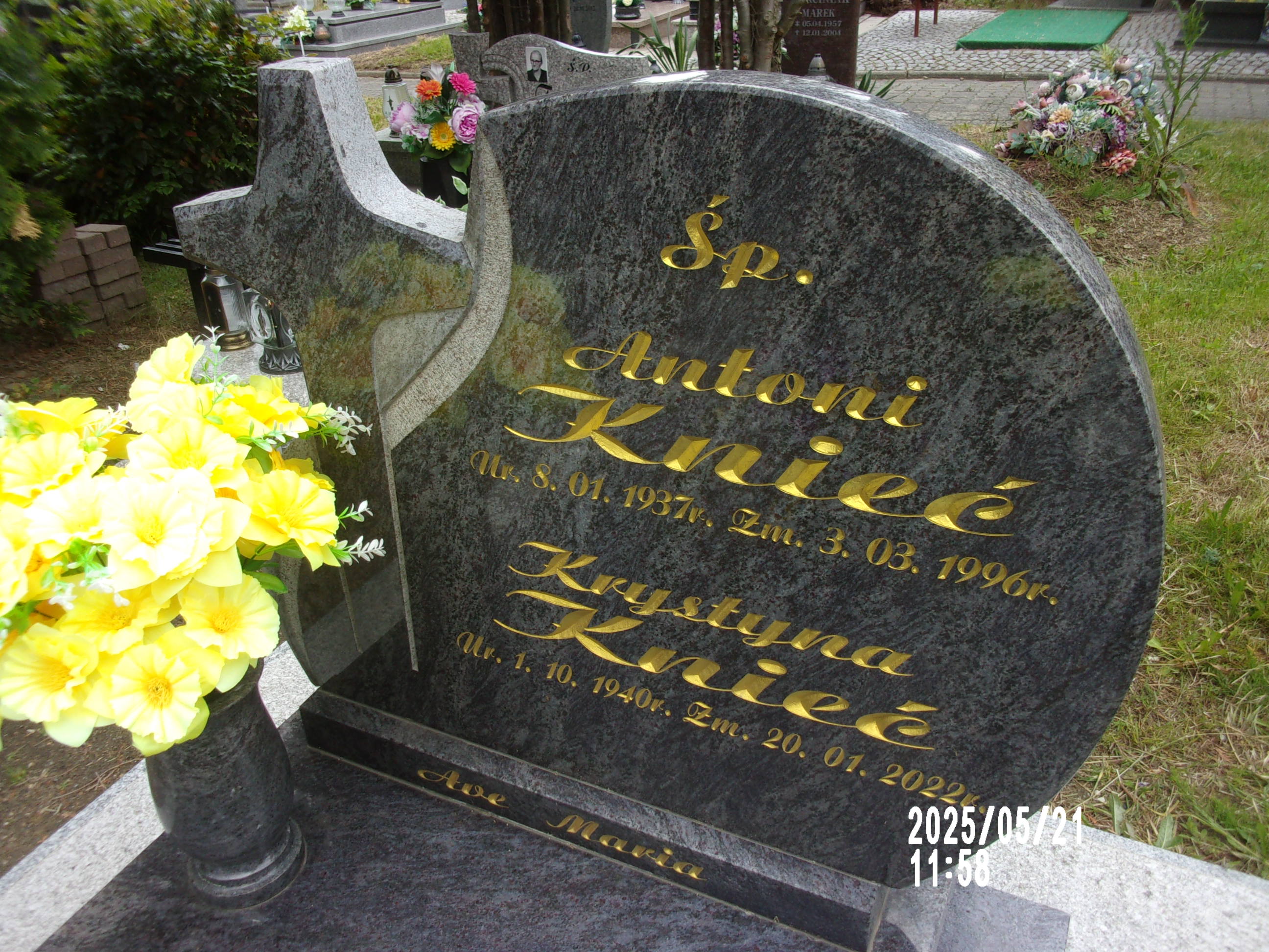 Krystyna Knieć 1940 Zgorzelec - Grobonet - Wyszukiwarka osób pochowanych