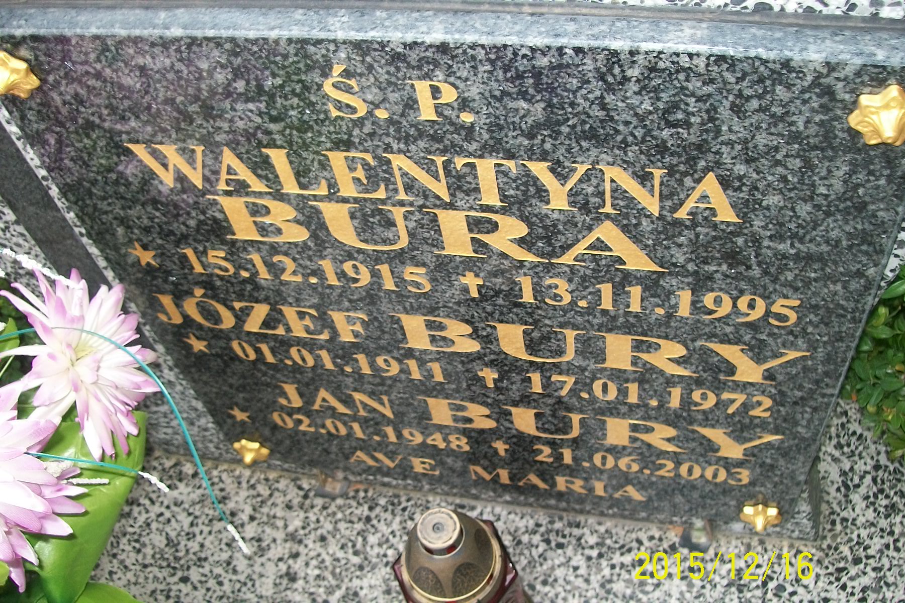 Walentyna Bura 1915 Zgorzelec - Grobonet - Wyszukiwarka osób pochowanych