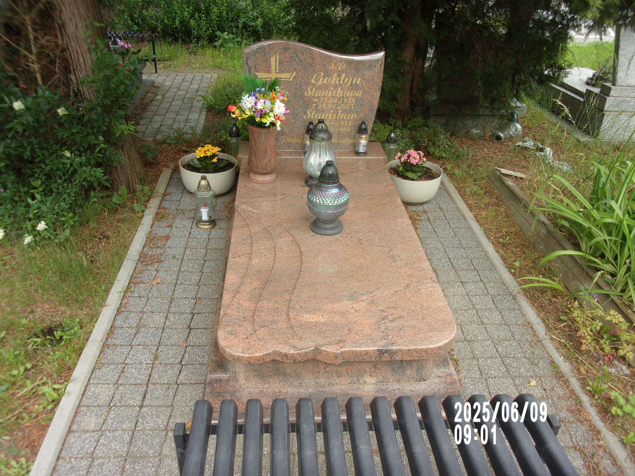 Grób Stanisław Gołdyn