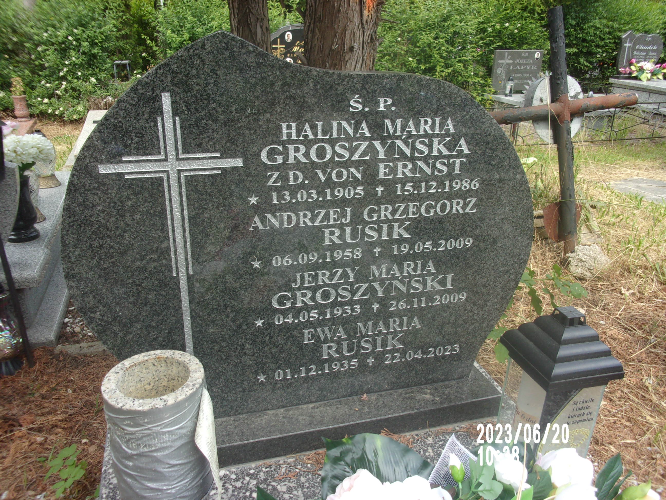 HALINA MARIA Groszyńska 1905 Zgorzelec - Grobonet - Wyszukiwarka osób pochowanych