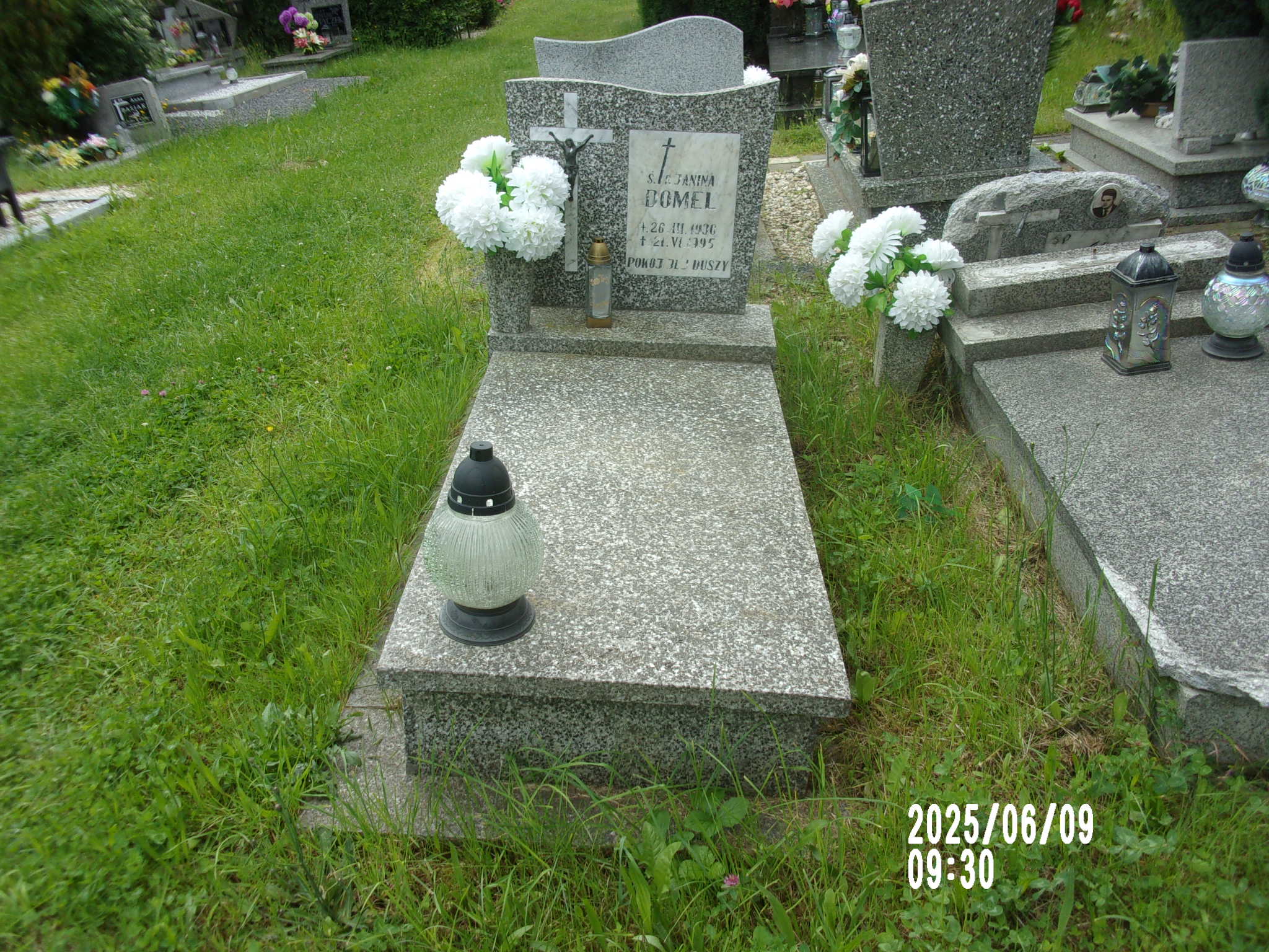 Grób Janina Domel