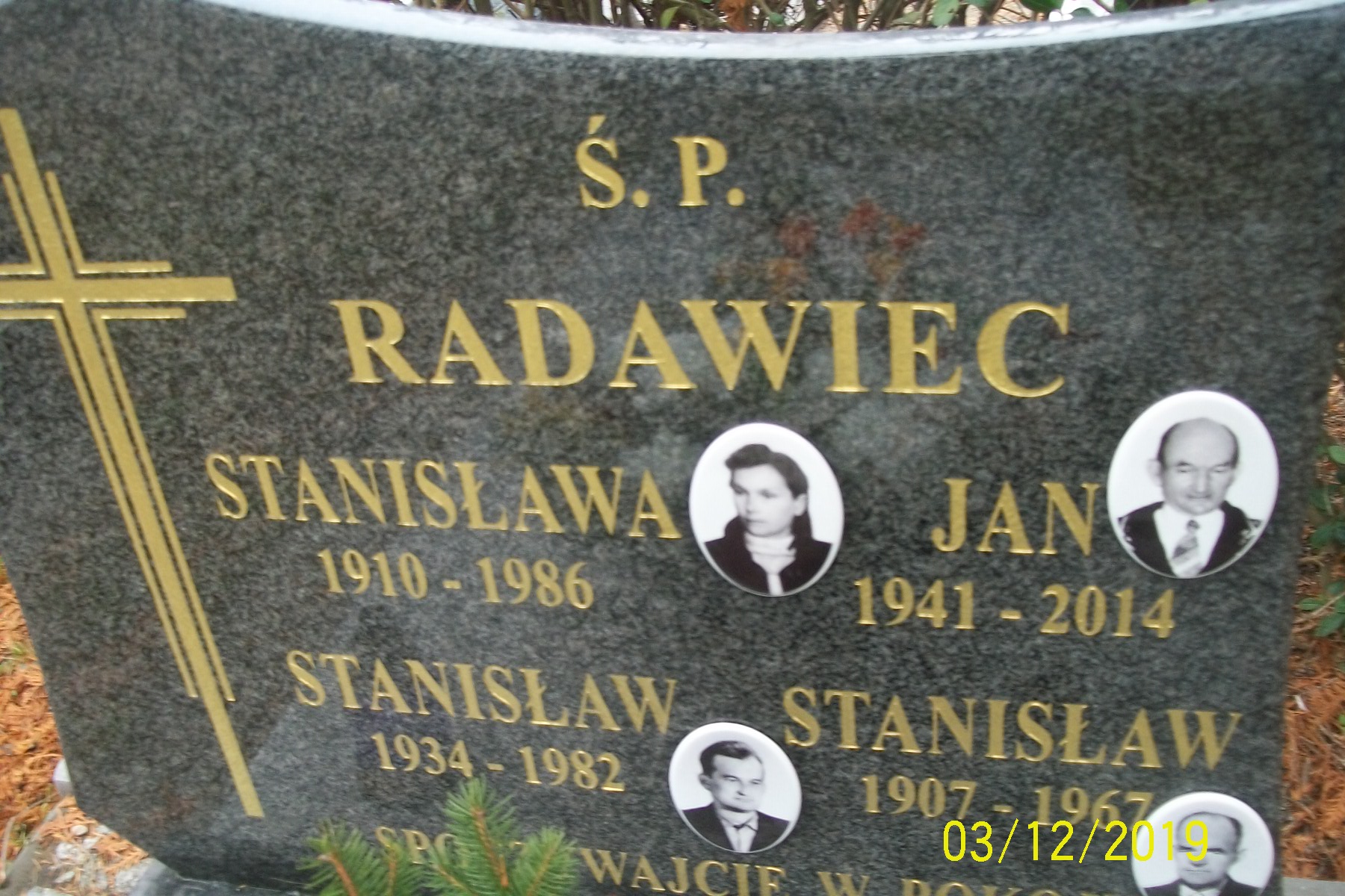 Zdjęcie grobu Stanisław Radawiec