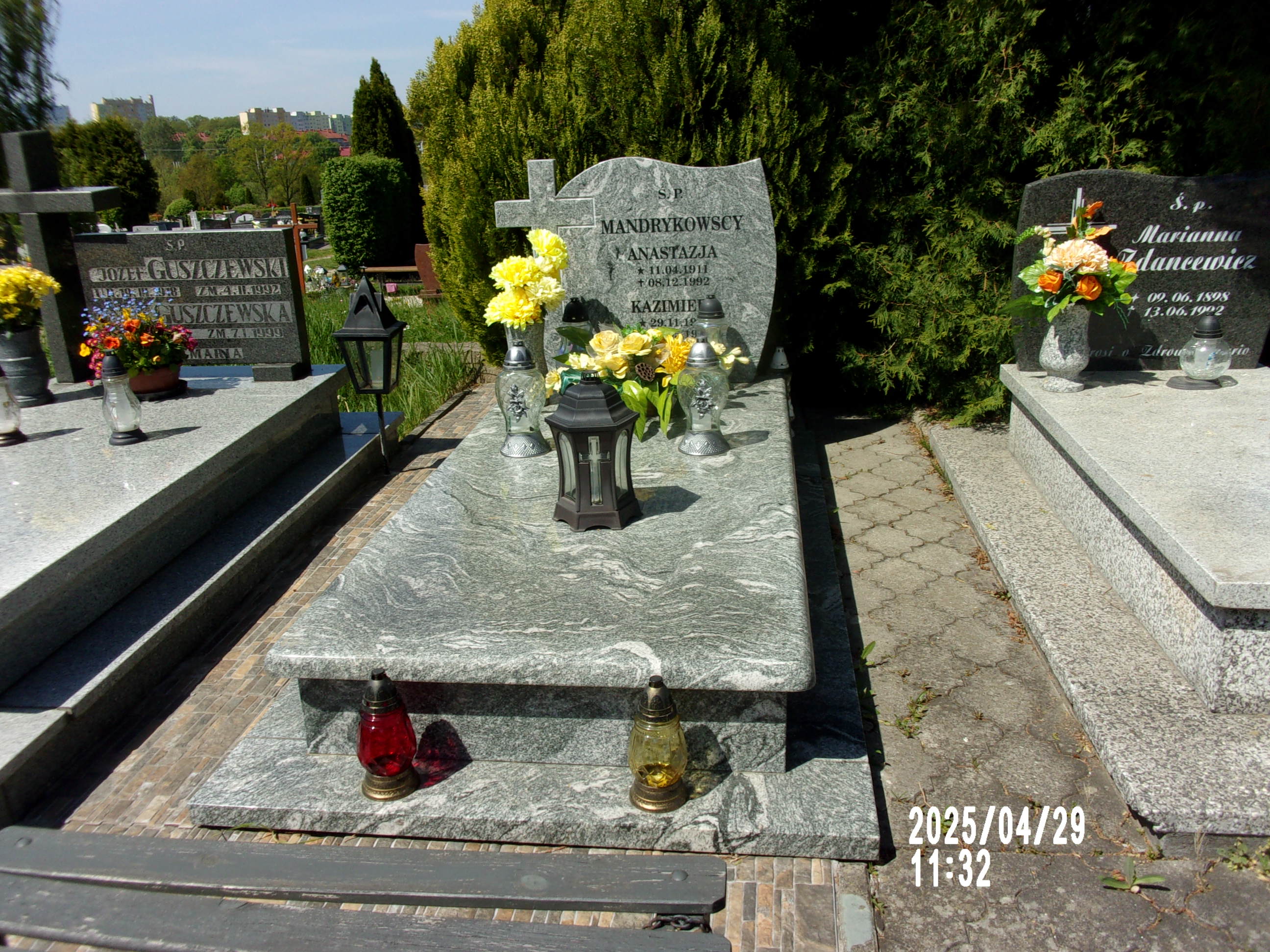 Grób Kazimierz Mandrykowski