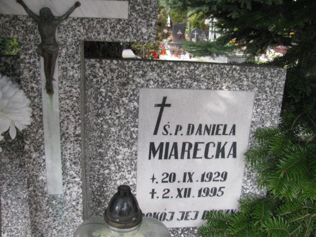 Grób Daniela Miarecka