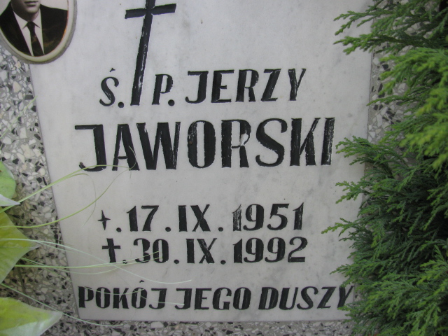 Jerzy Jaworski 1951 Zgorzelec - Grobonet - Wyszukiwarka osób pochowanych