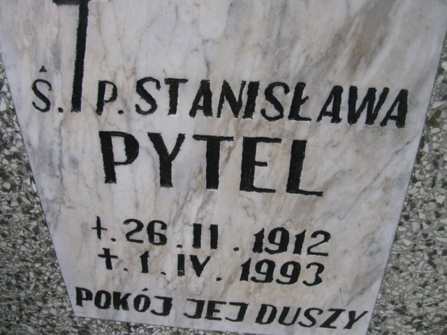 Stanisława Pytel 1912 Zgorzelec - Grobonet - Wyszukiwarka osób pochowanych