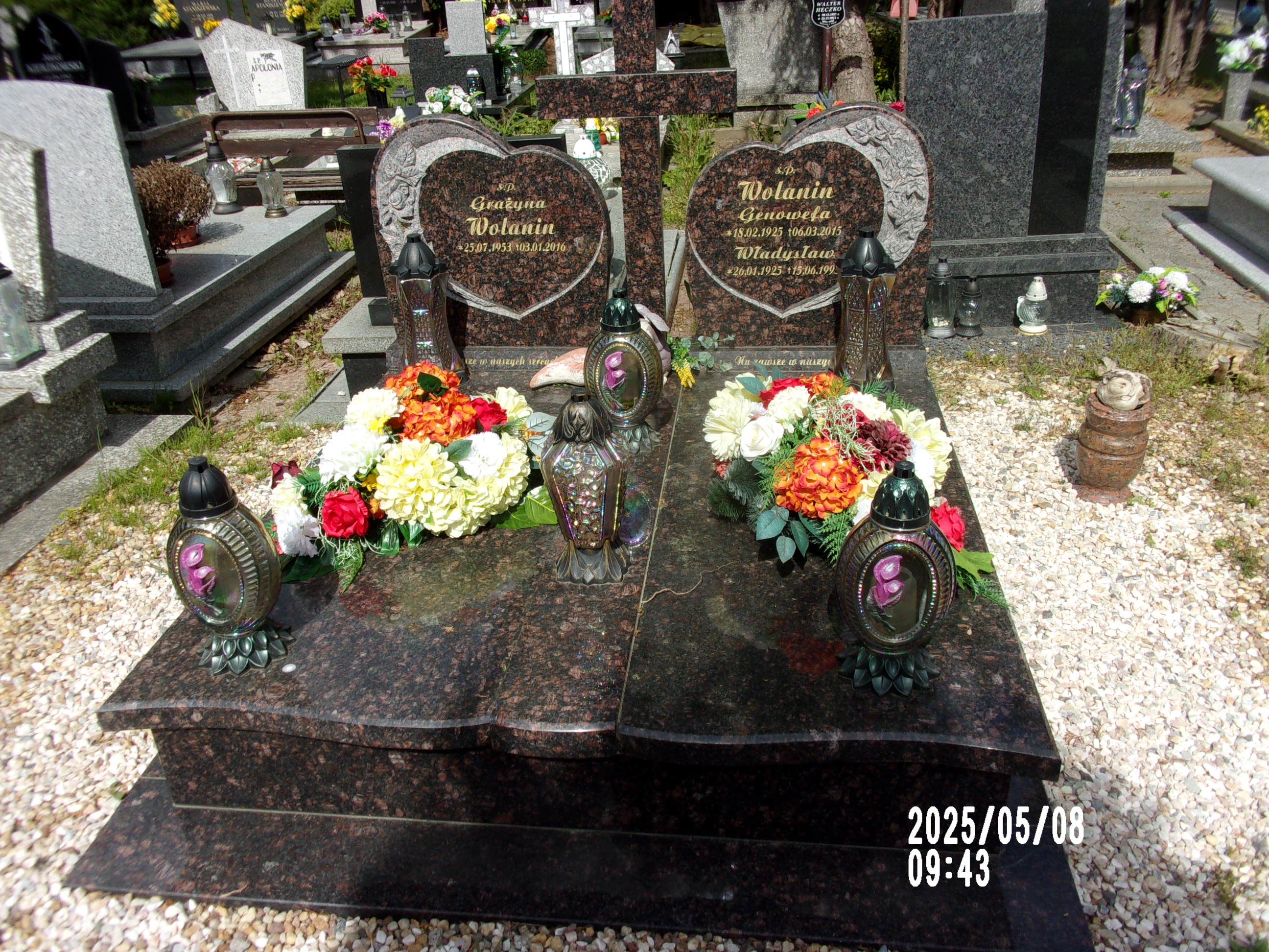 Grób Władysław Wolanin