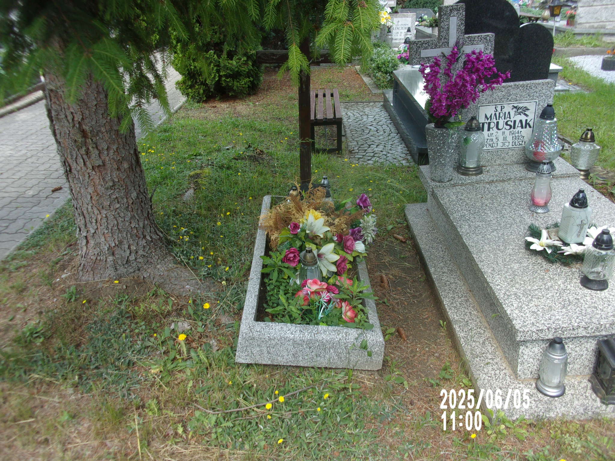 Grób Stefania Pawłowska