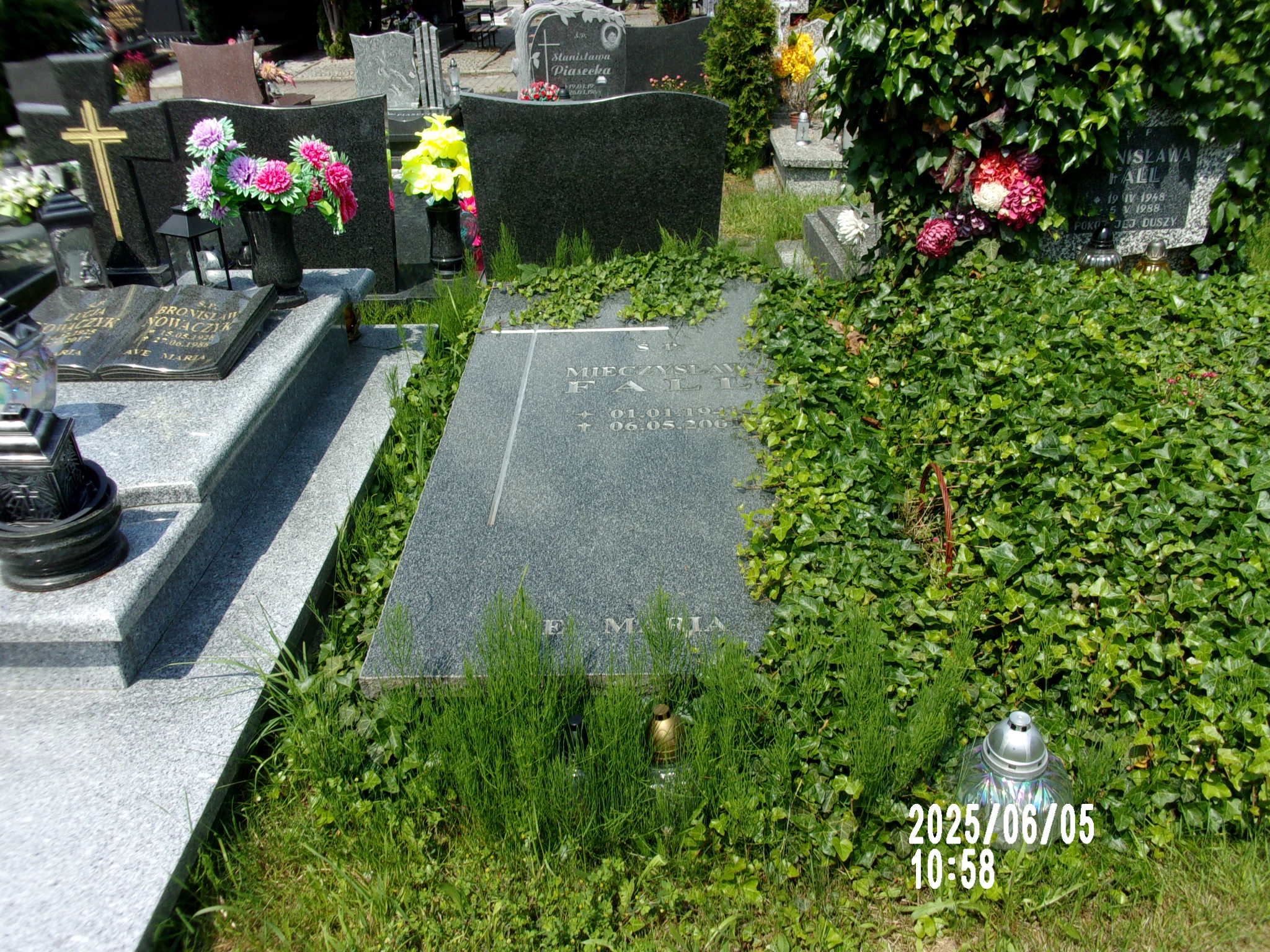 Grób Mieczysław Fall