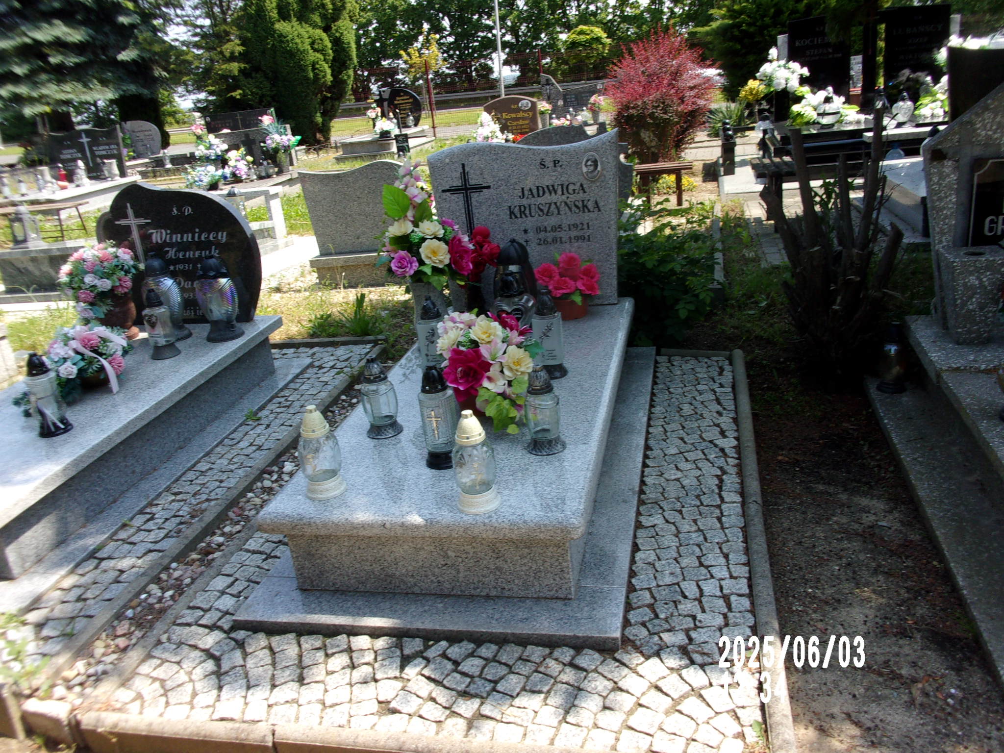 Grób Jadwiga Kruszyńska