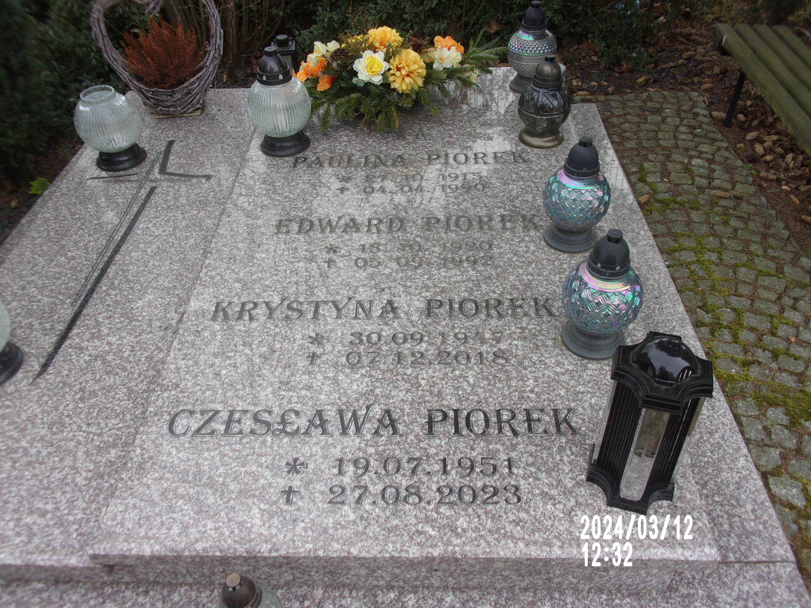 Paulina Piórek 1915 Zgorzelec - Grobonet - Wyszukiwarka osób pochowanych